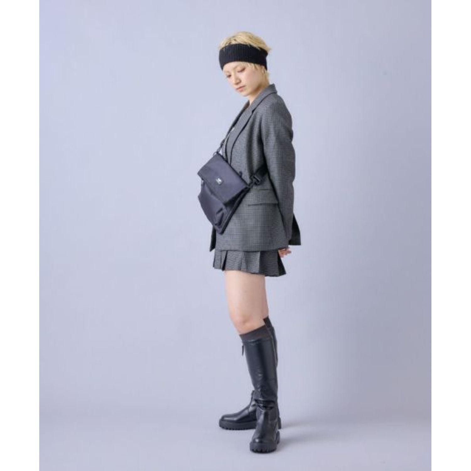 Anello Cosmic Shoulder Bag (Navy)