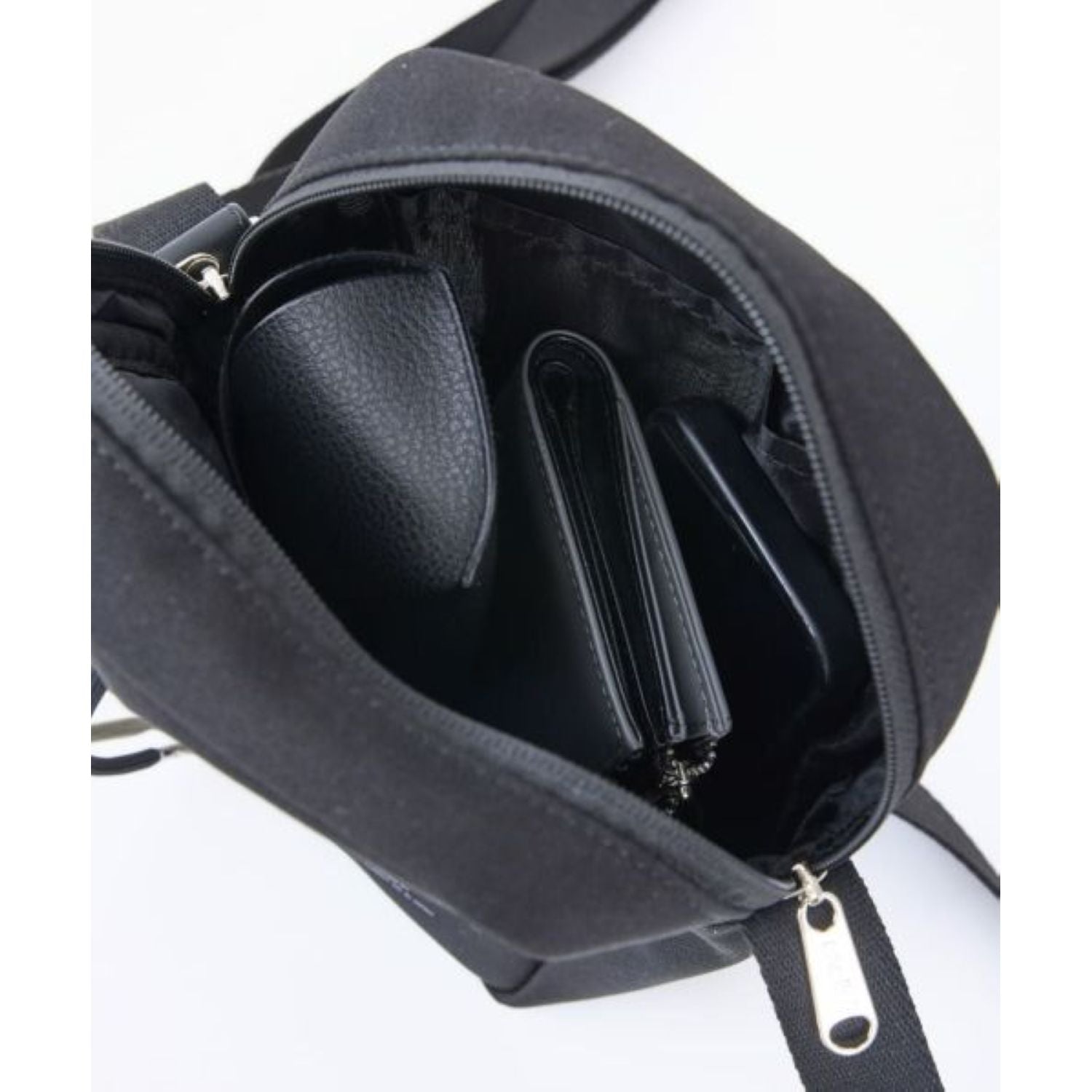 Anello Dorothy Mini Shoulder Bag (Black)