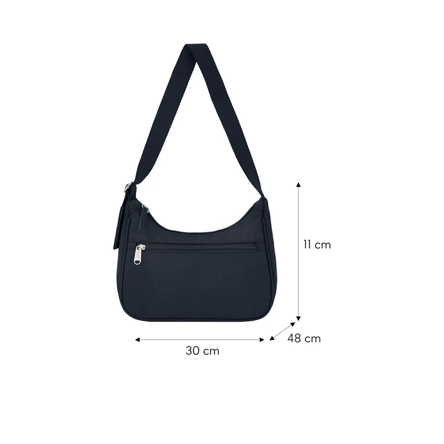 Anello Effe Hand Bag (Black)