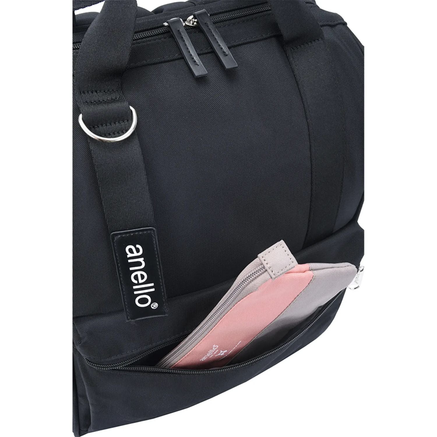 Anello Effe Kuchigane Backpack R (Black)