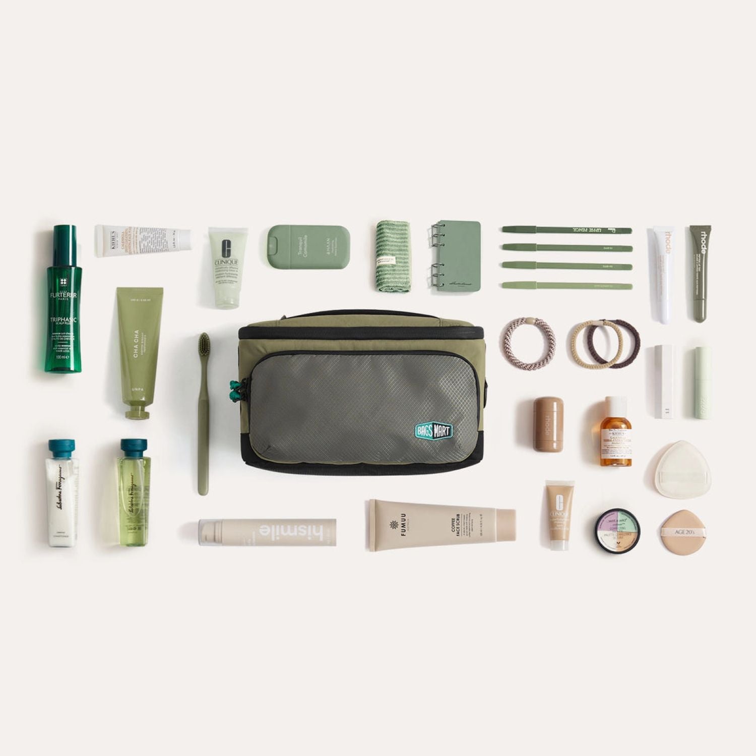 Bagsmart Blast Hanging Toiletry Bag 4.5L (Mossy)