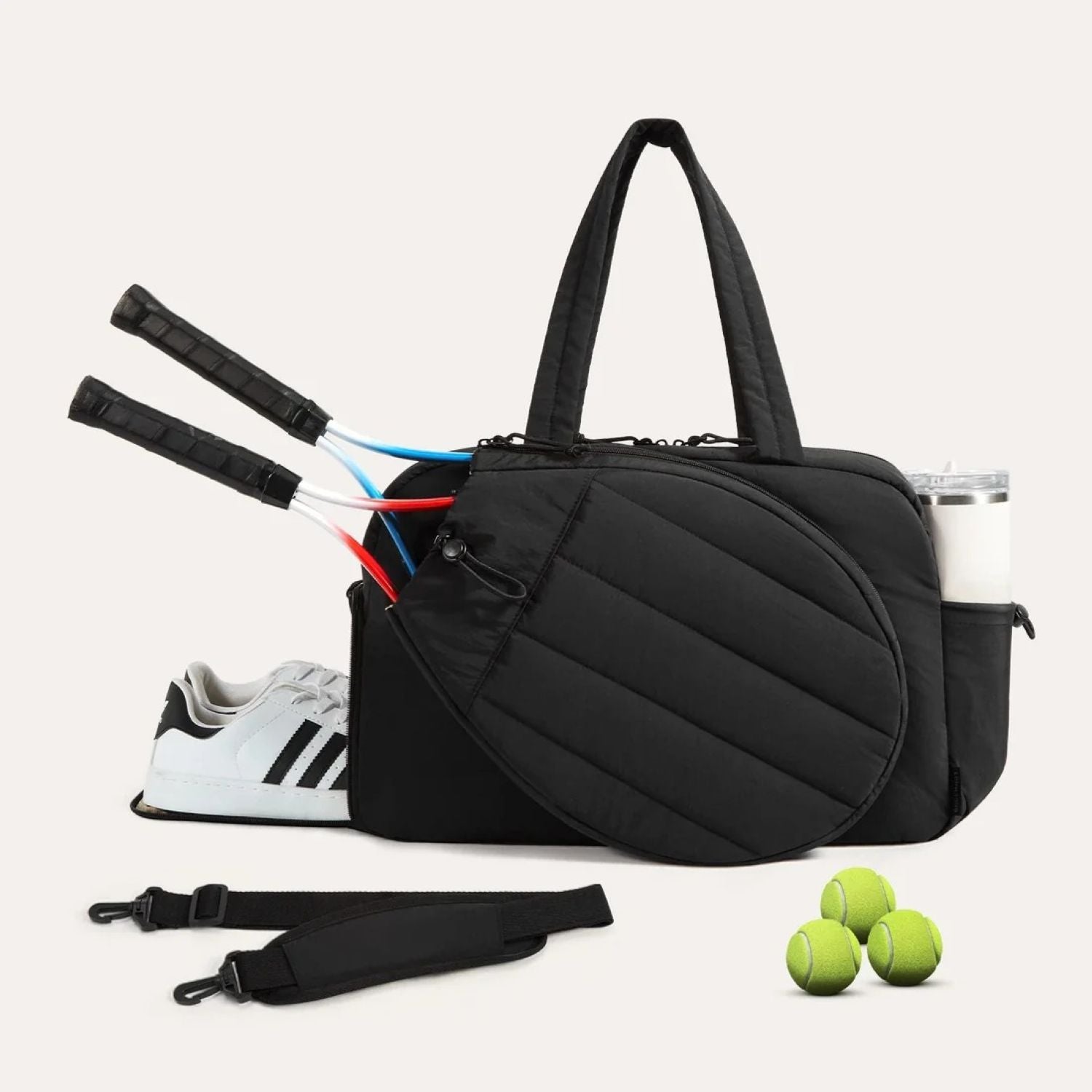 Bagsmart Bubble Gym Bag 42L (Black)