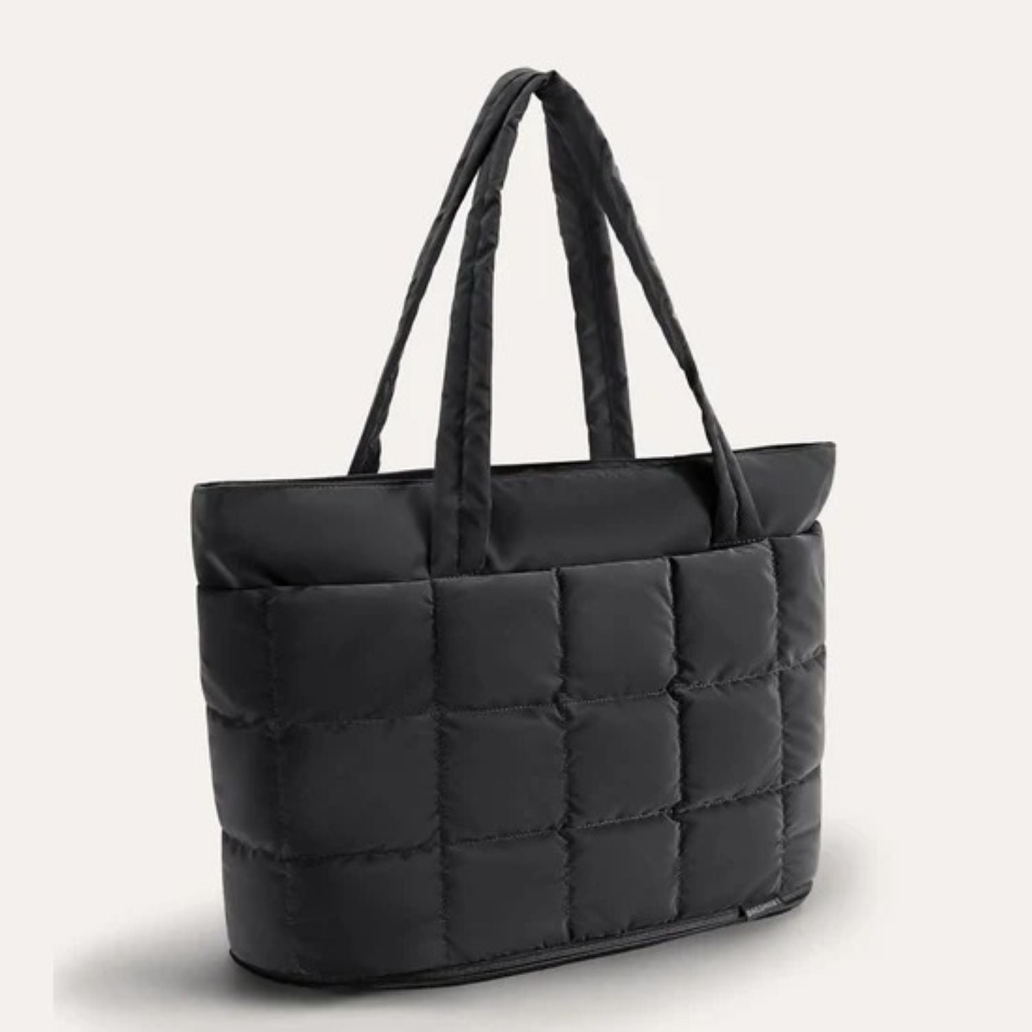 Bagsmart Bubble Puffer Tote 22L - 28L (Black)
