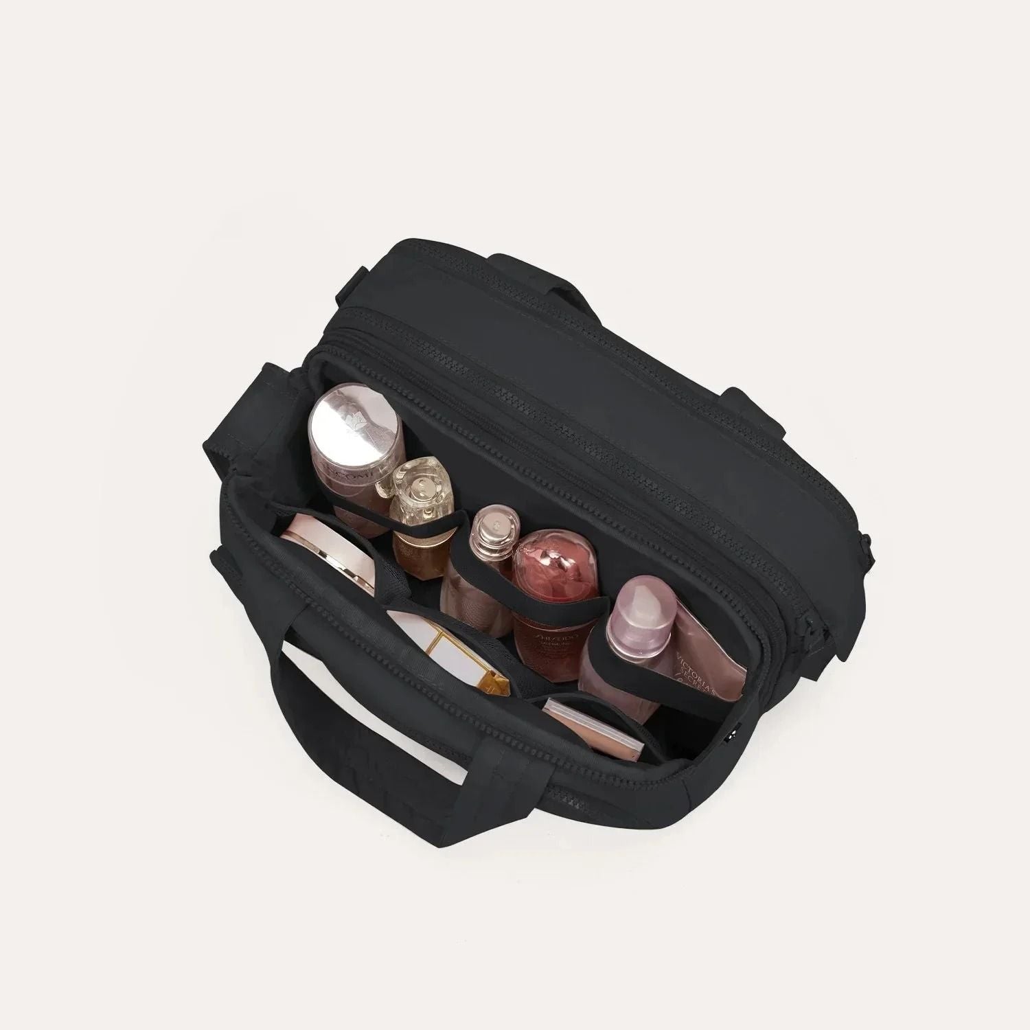 Bagsmart Crush Hanging Toiletry Bag (Black)