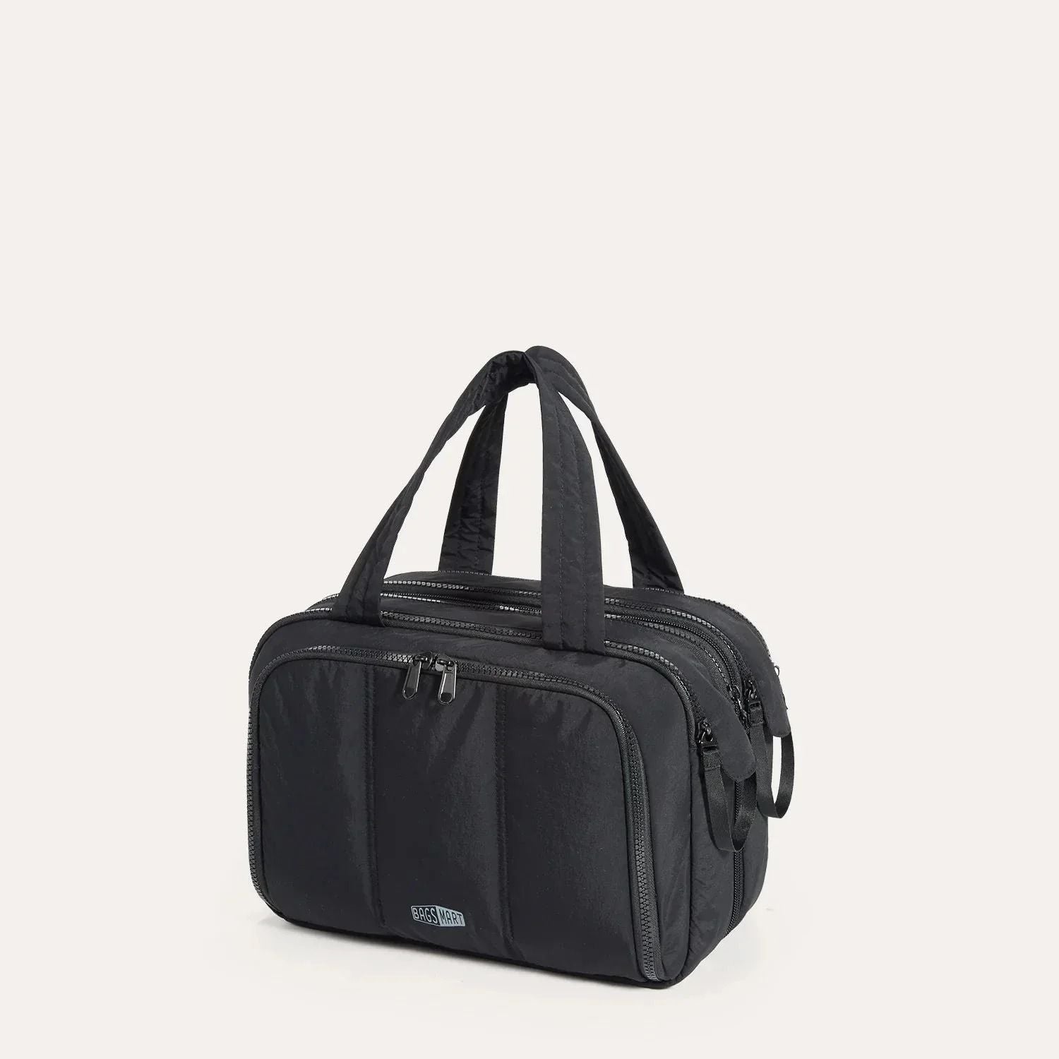 Bagsmart Crush Hanging Toiletry Bag (Black)