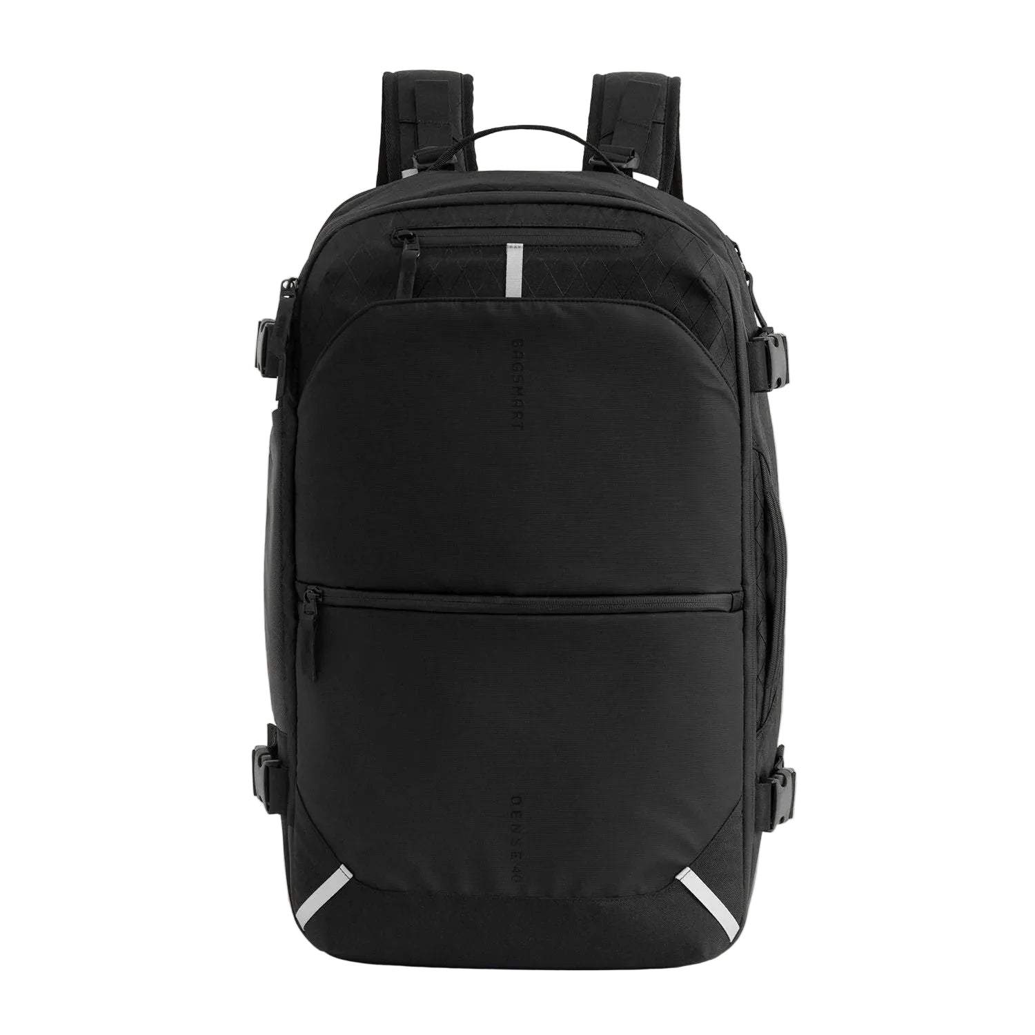Bagsmart Dense Carry On Travel Backpack 40L (Black)