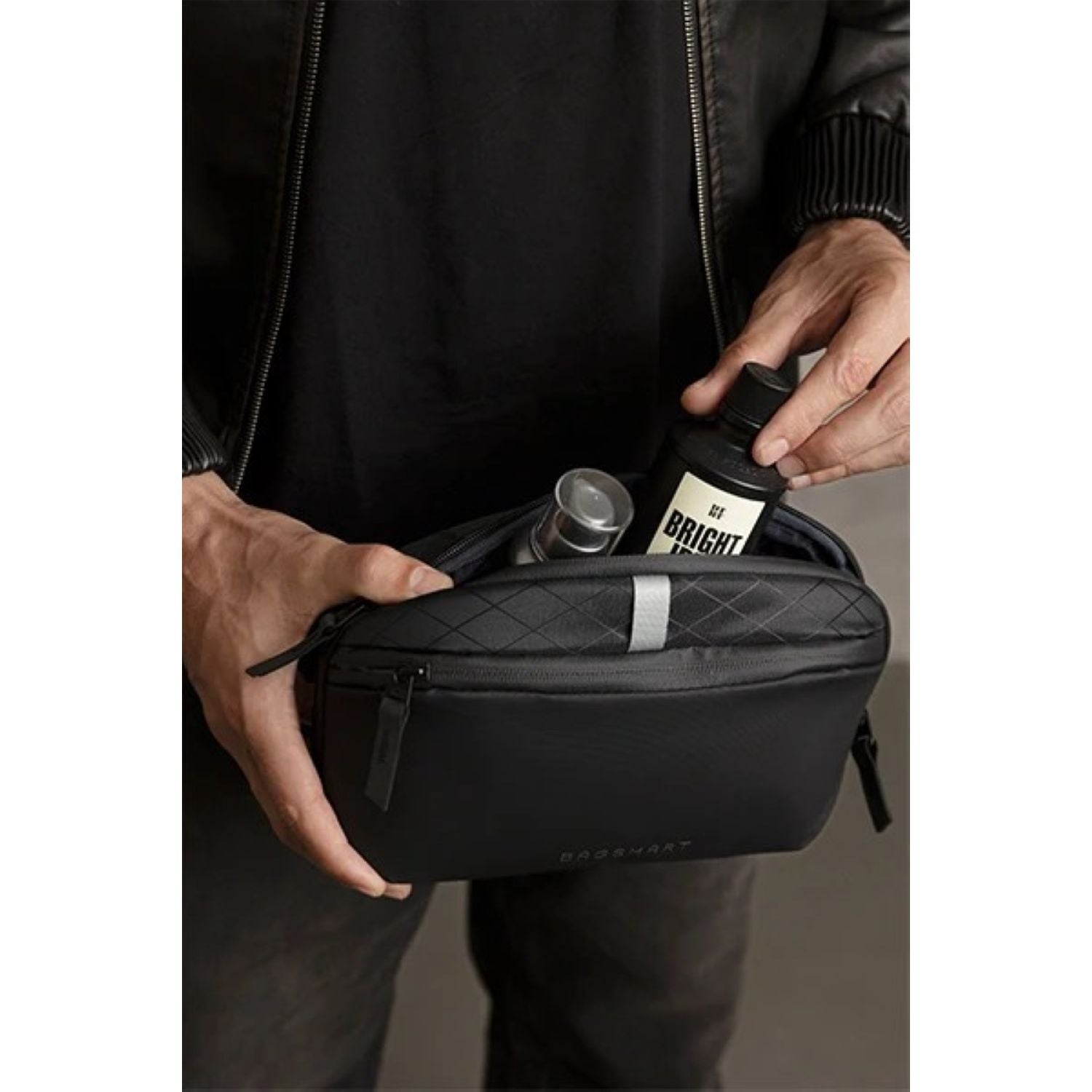 Bagsmart Dense Travel Dopp Kit 2.5L (Black)
