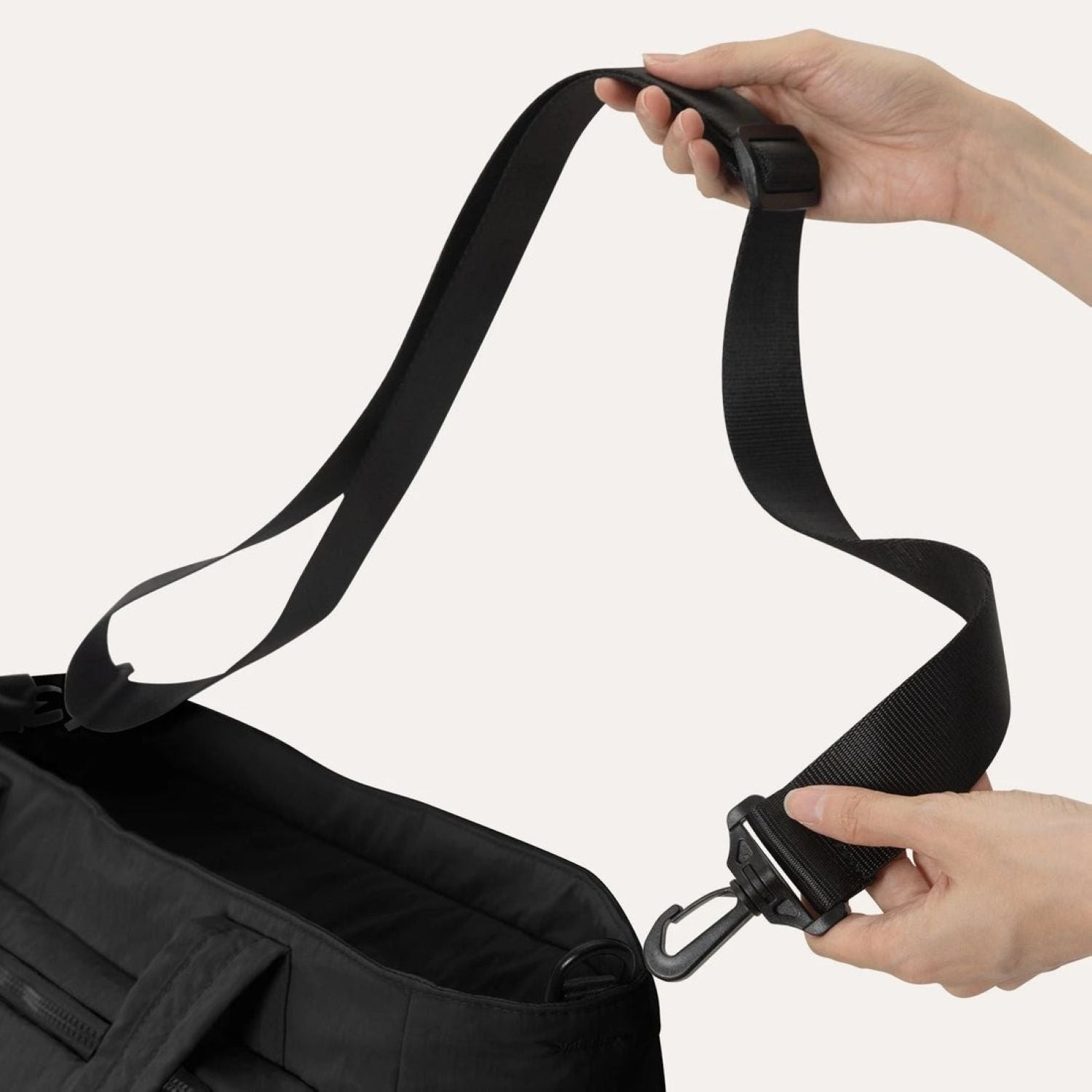 Bagsmart Paz Diaper Tote 25L (Black)