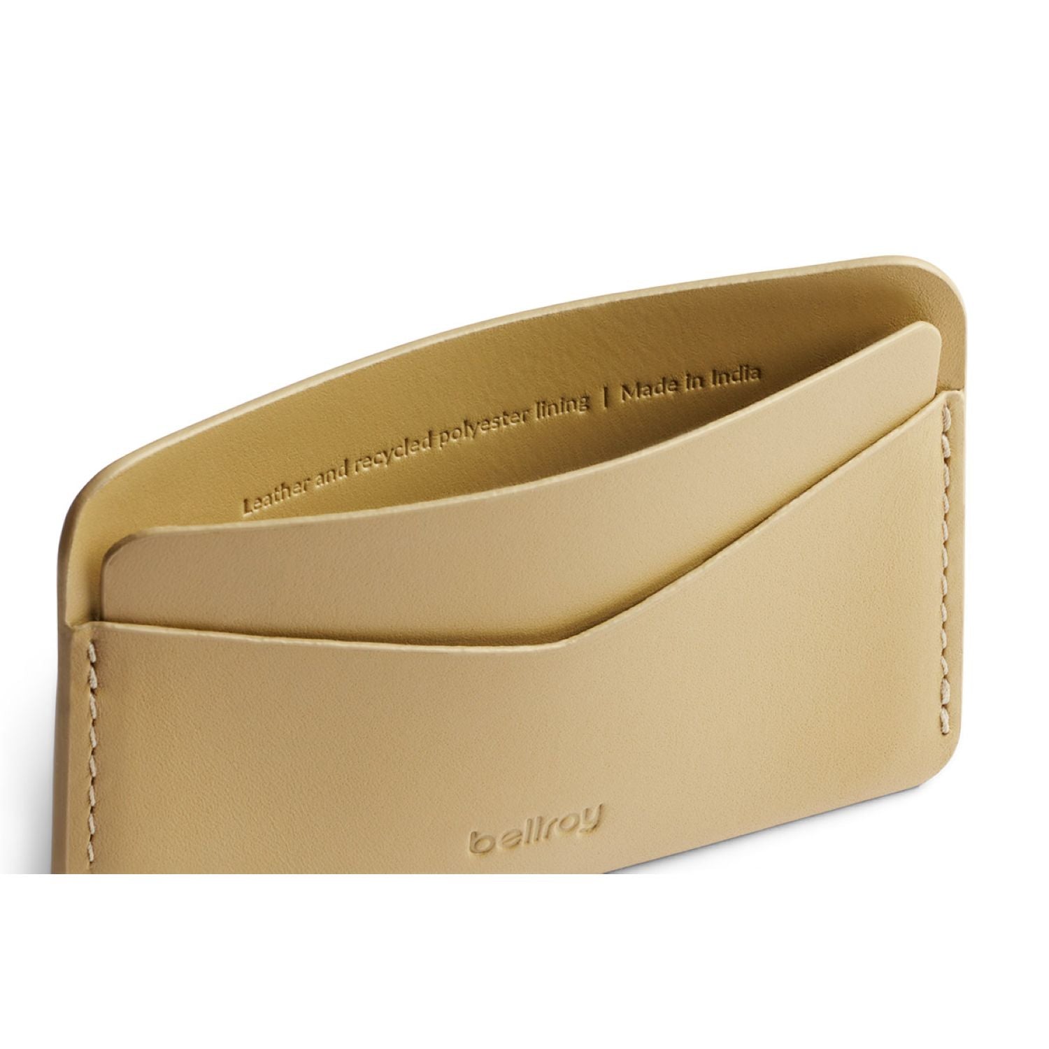 Bellroy Card Slip - Mustard