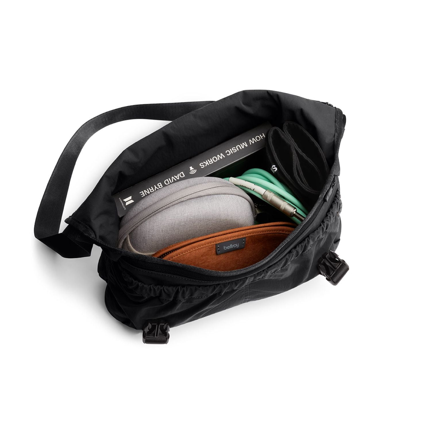 Bellroy Cinch Messenger Bag - Black