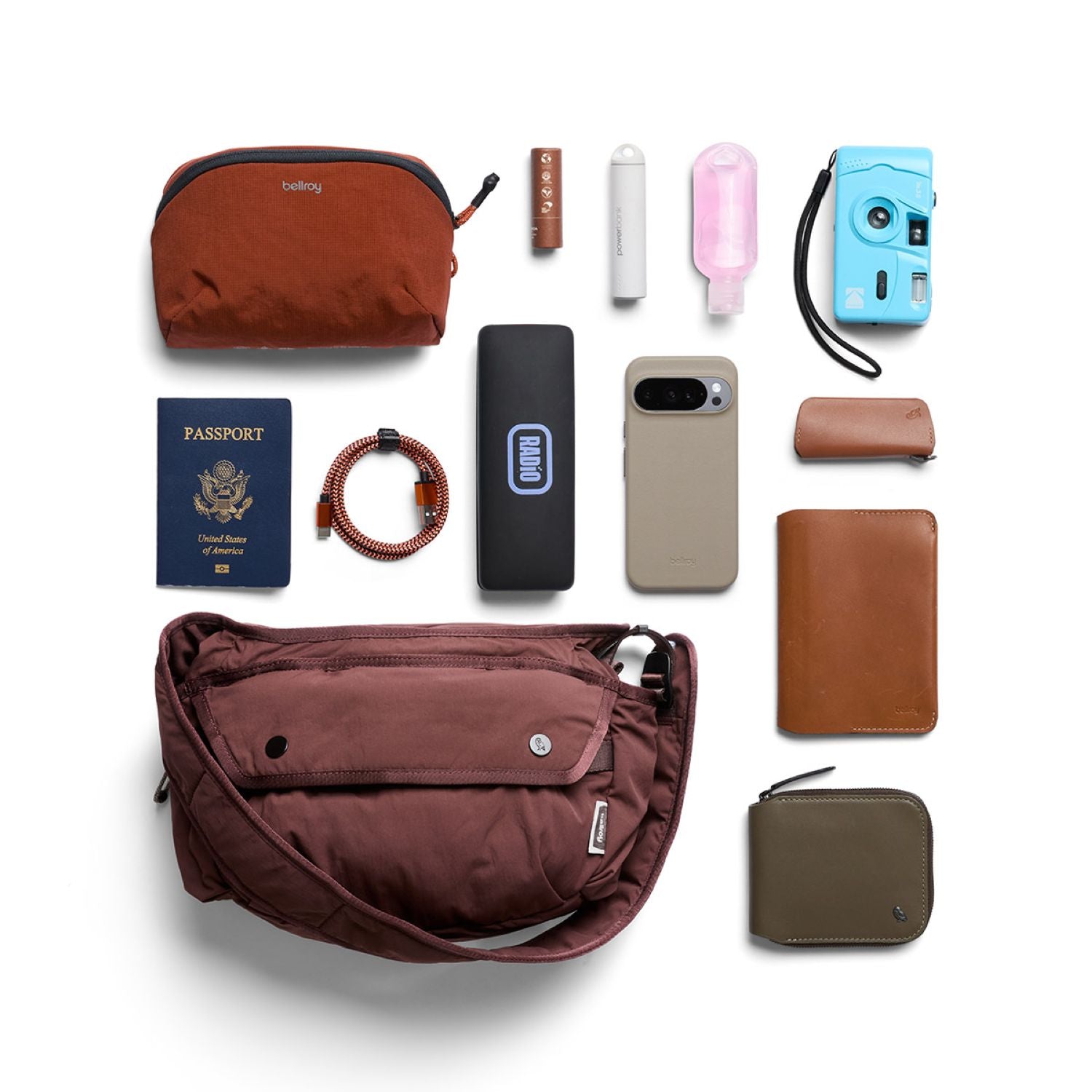 Bellroy Cinch Sling - Burgundy