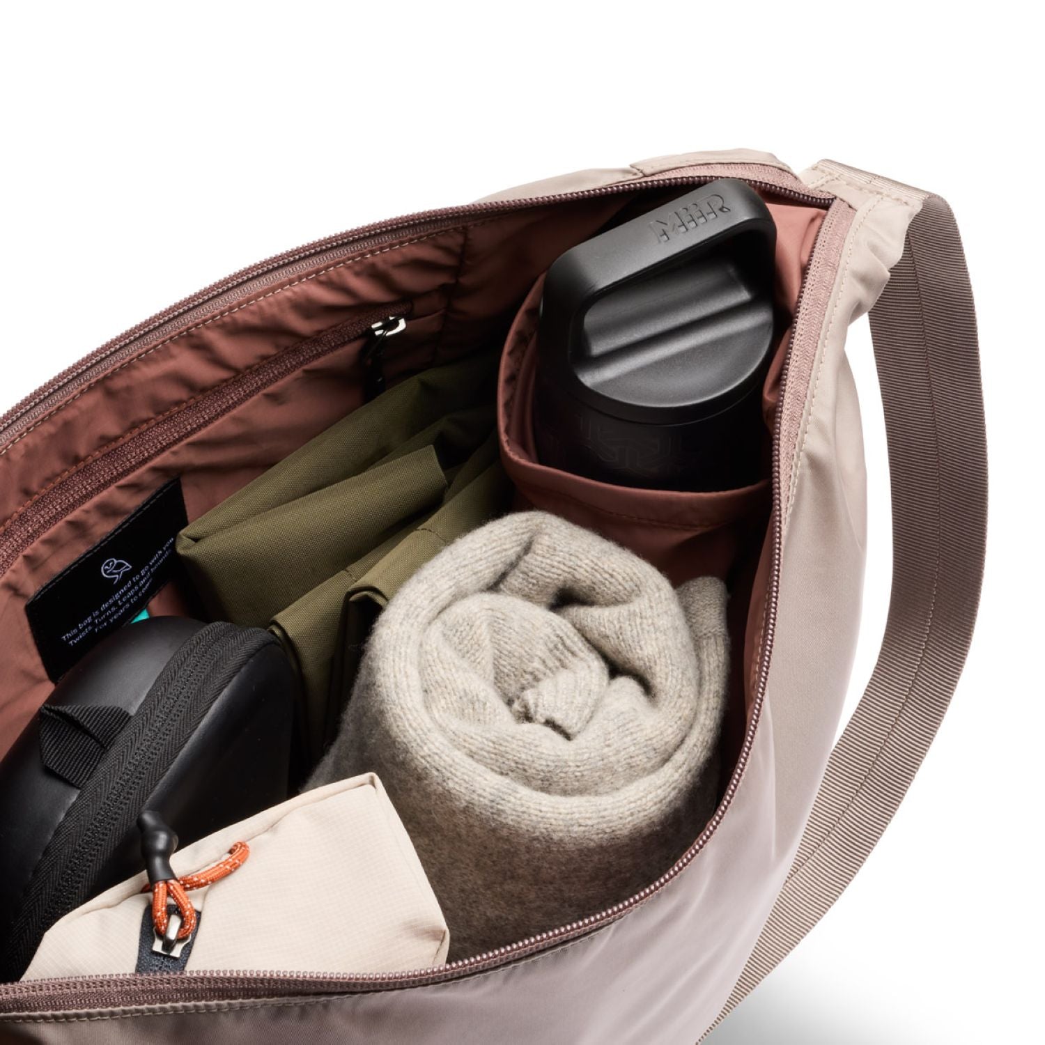 Bellroy Laneway Crescent Bag 12L - Fawn