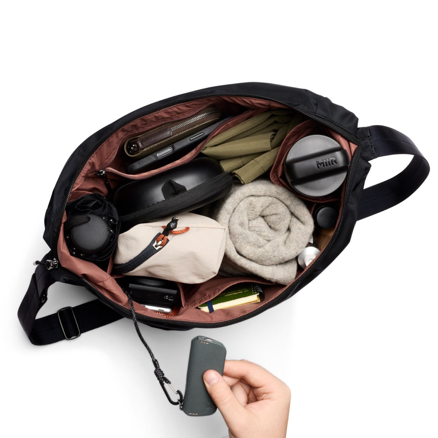 Bellroy Laneway Crescent Bag 12L - Ink