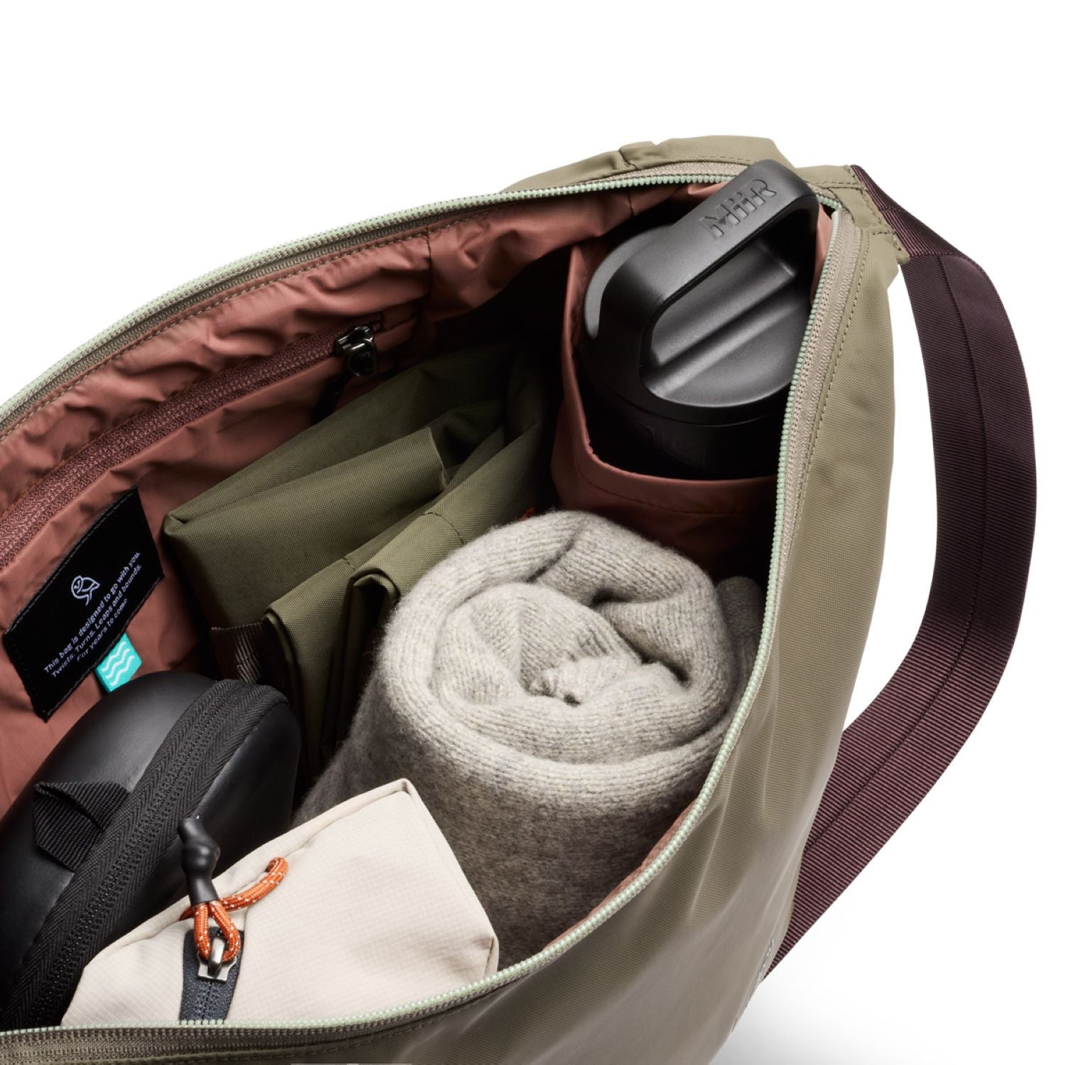 Bellroy Laneway Crescent Bag 12L - Seakelp