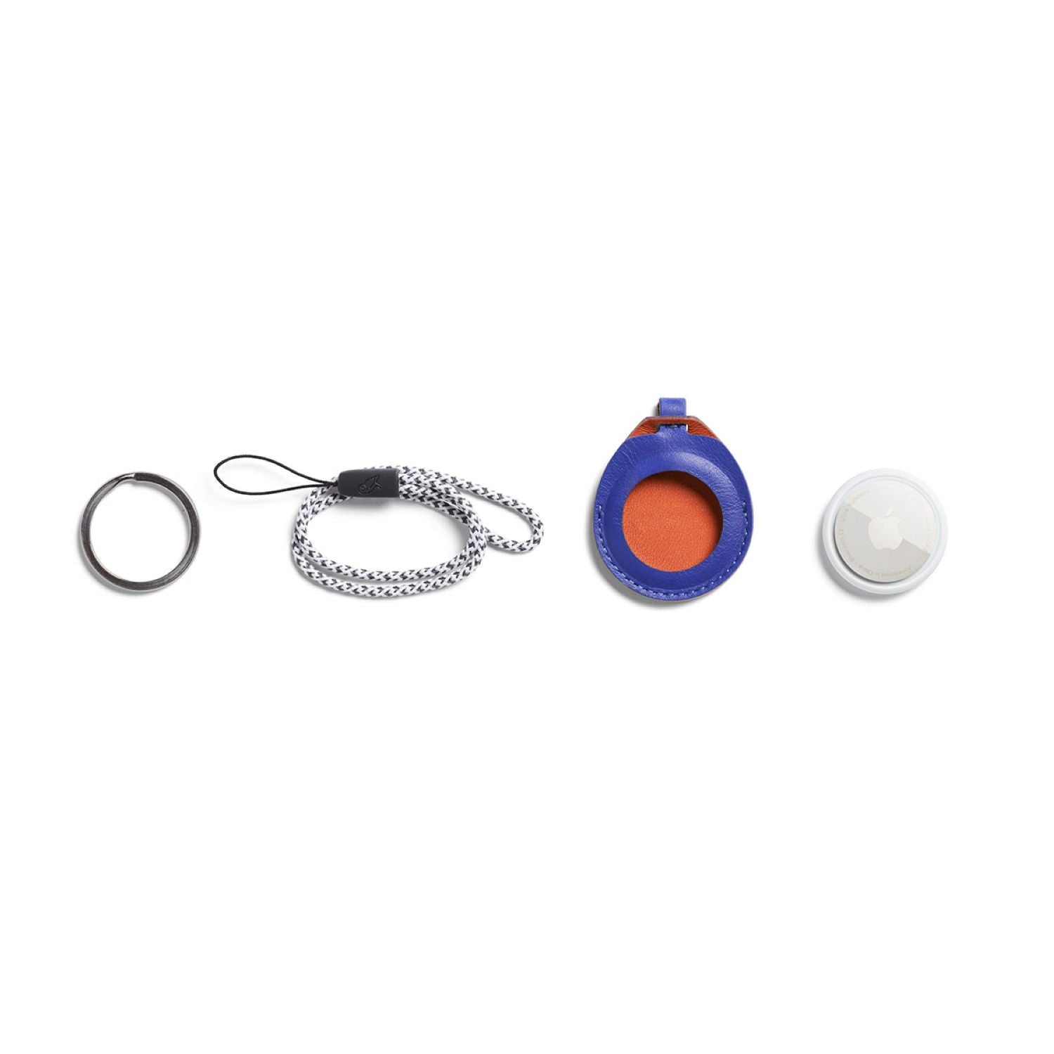Bellroy Leather Sleeve For Airtag - Cobalt
