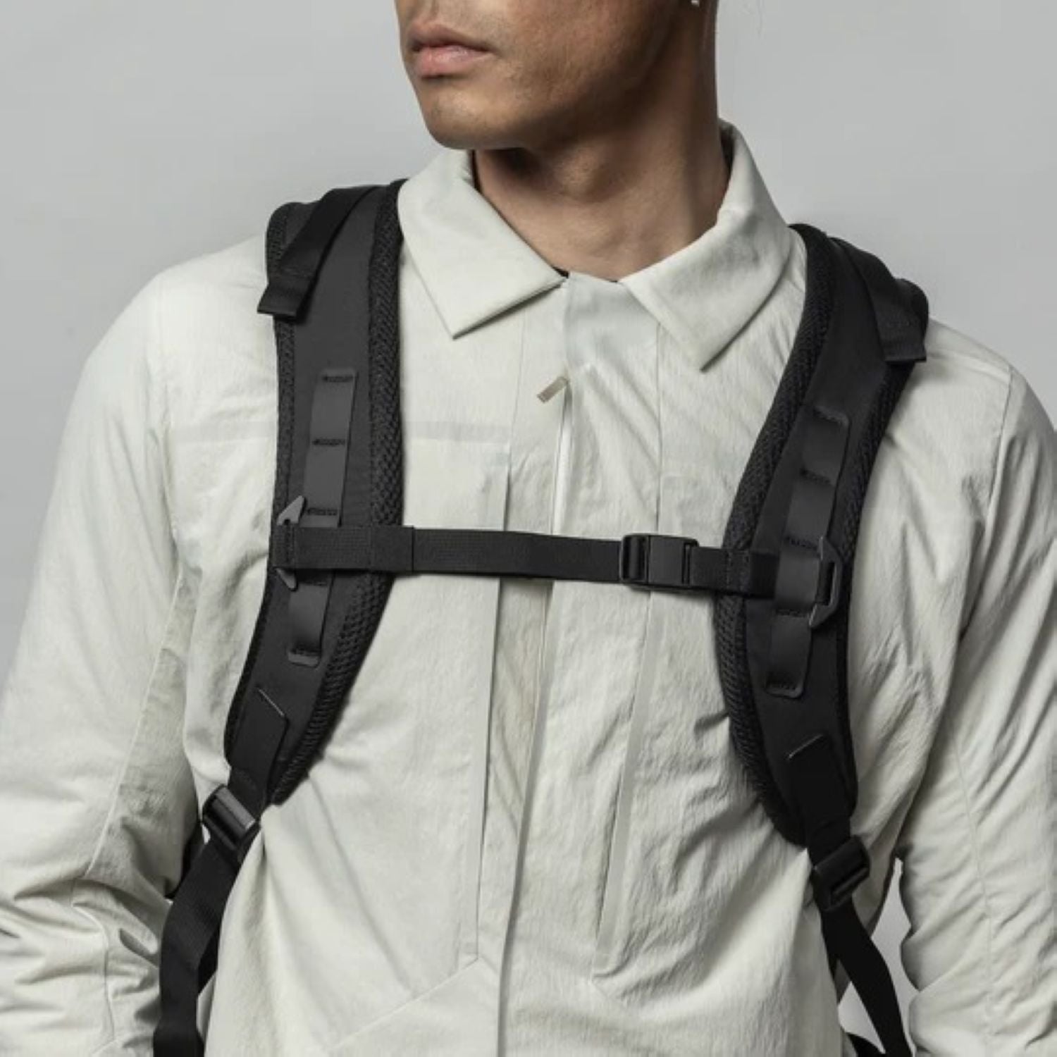 Black Ember Forge Convertible Travel Backpack Embertex Pfas Free 30-40L - Jet Black