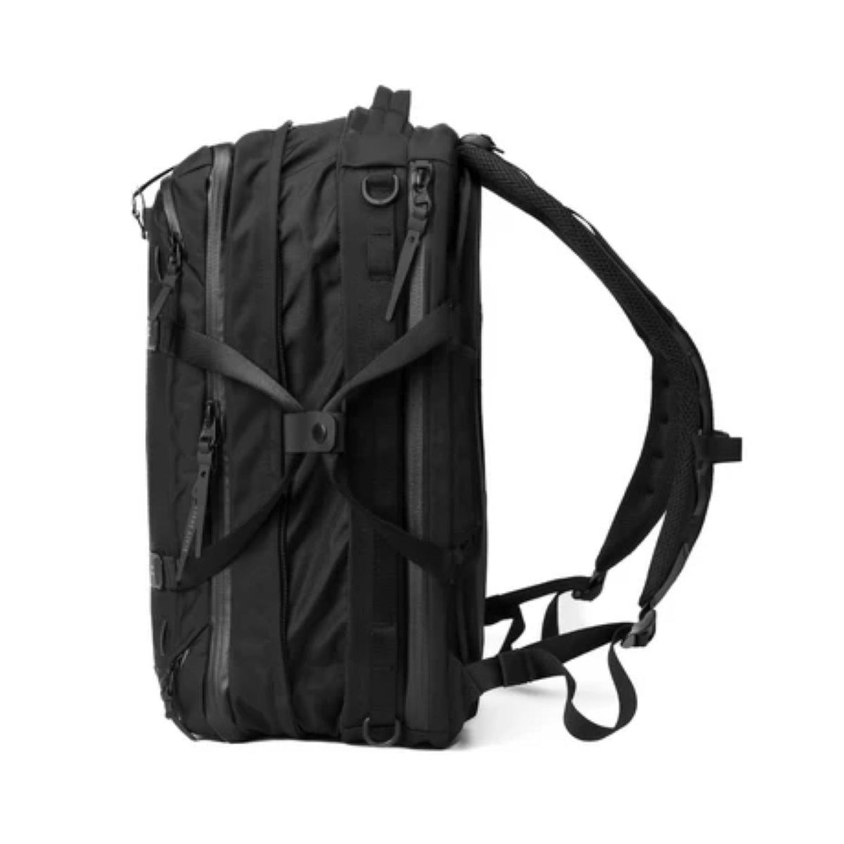 Black Ember Forge Convertible Travel Backpack Embertex Pfas Free