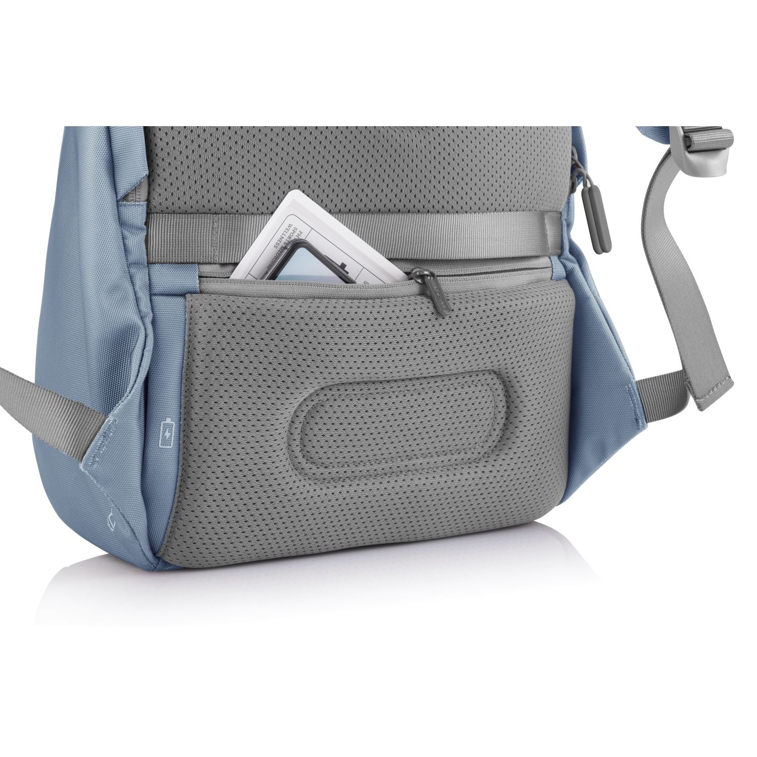 Bobby Soft Anti-Theft Backpack - Dusty Blue