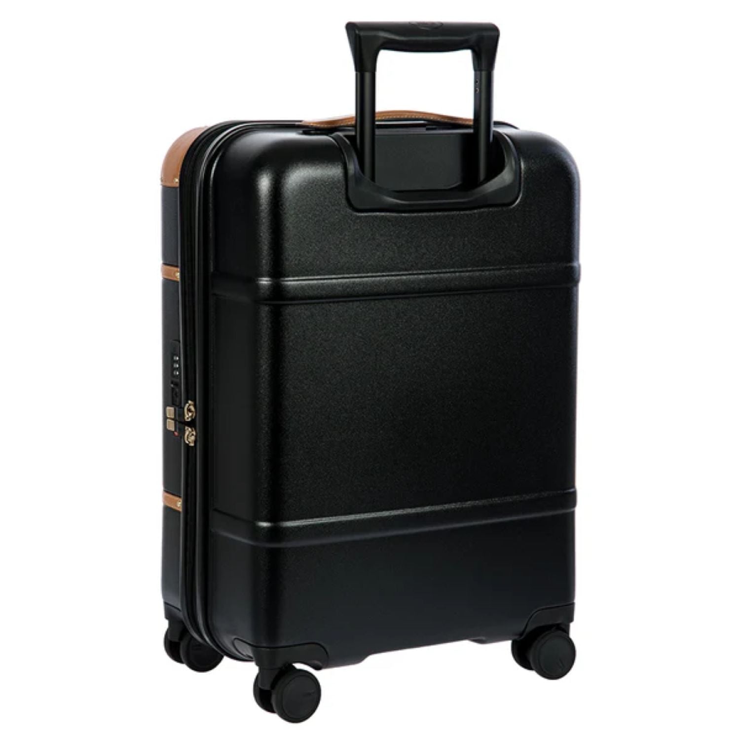 Bric'S Bellagio 21" Carry-On Spinner Expandable (Black/Tan)