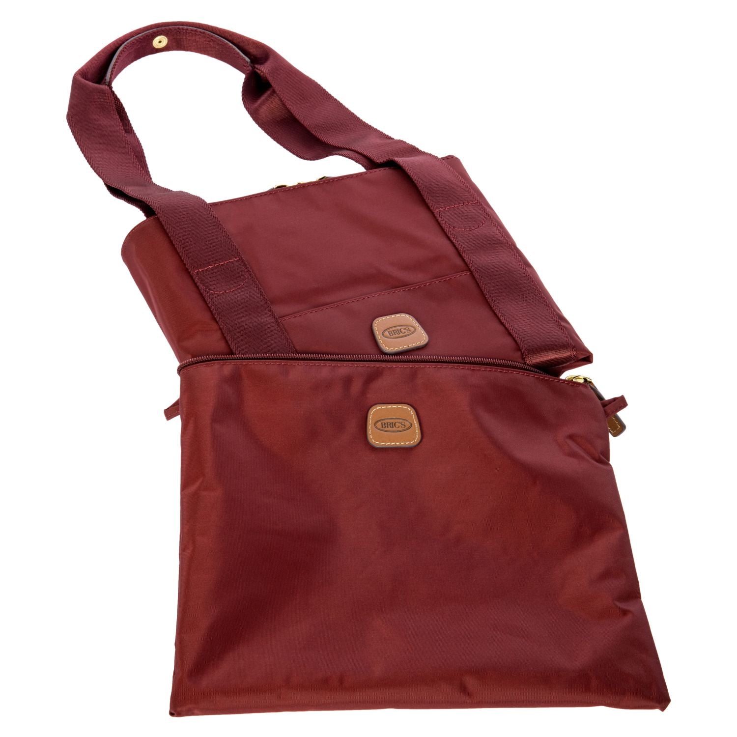 Bric's X-Bag 18" Folding Duffel Bag (Bordeaux)