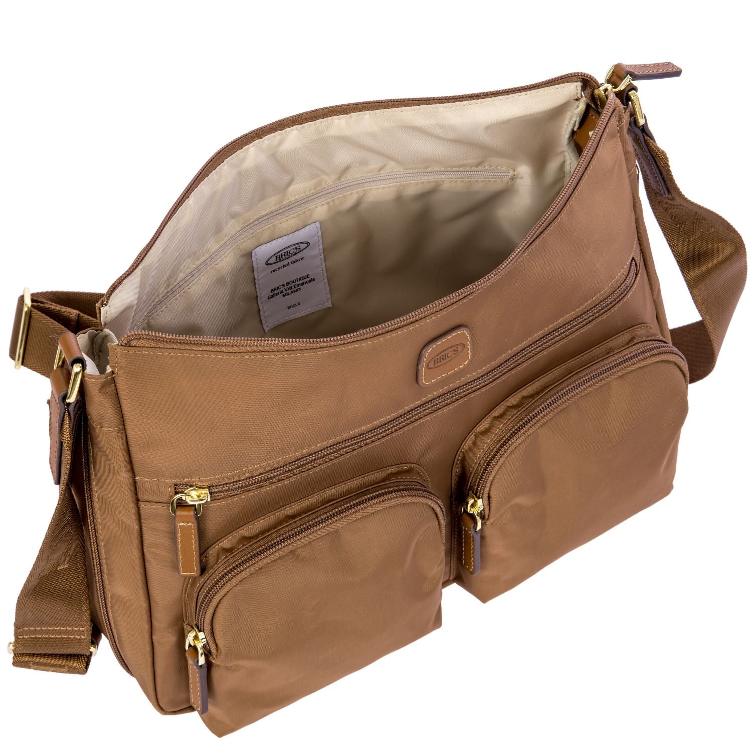 BRIC'S X-Bag Exp. Shoulderbag (Brownie)