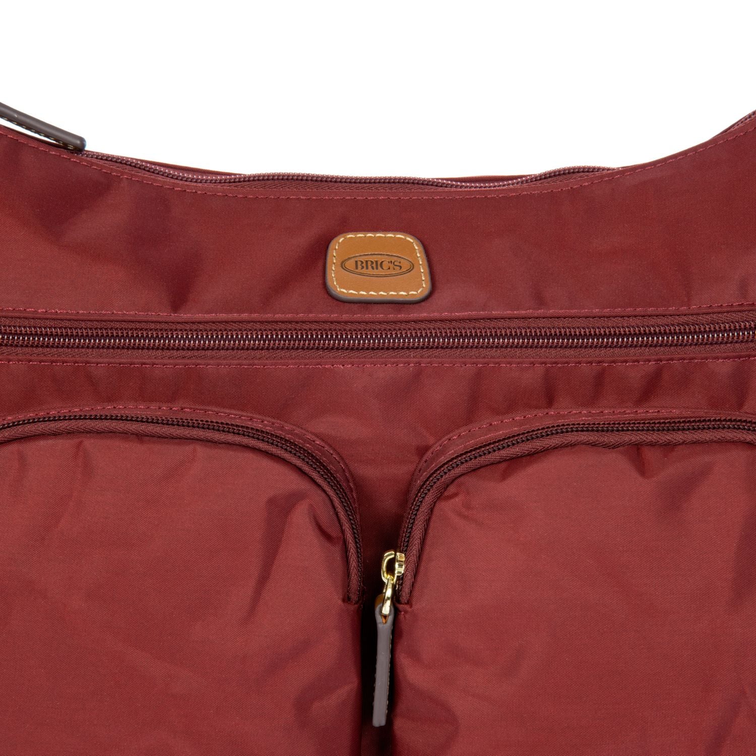 BRIC'S X-Bag Expandable Shoulder Bag (Bordeaux)