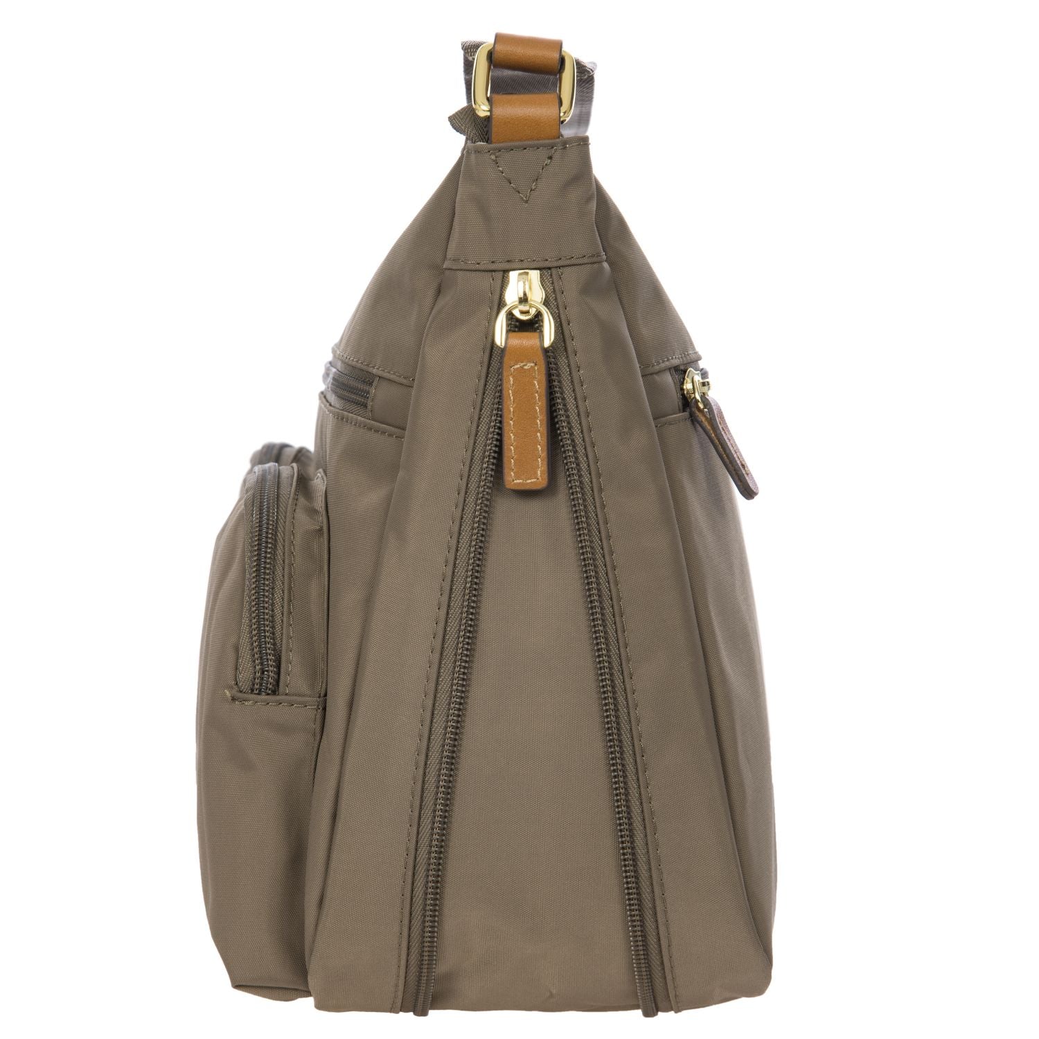 BRIC'S X-Bag Expandable Shoulder Bag (Nut)