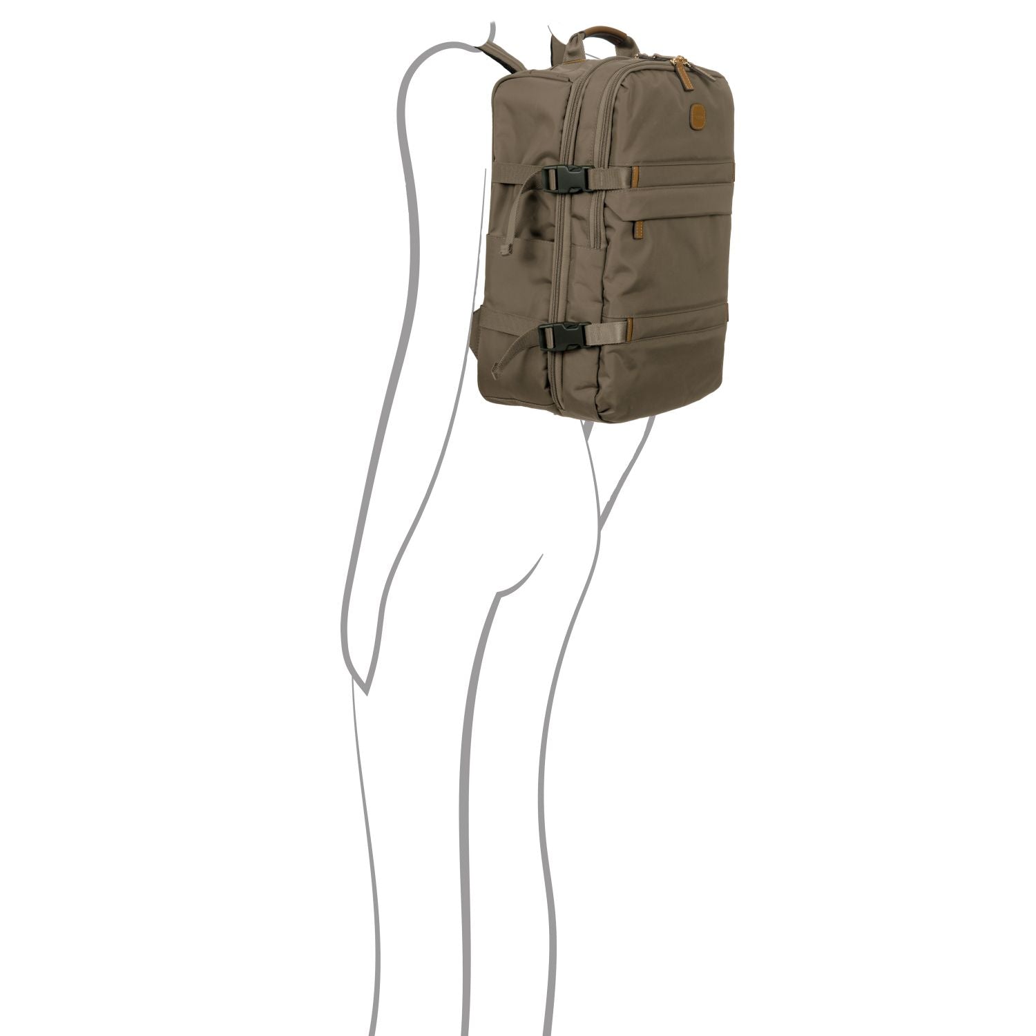 Bric's X-Travel Montagne Backpack (Nut)