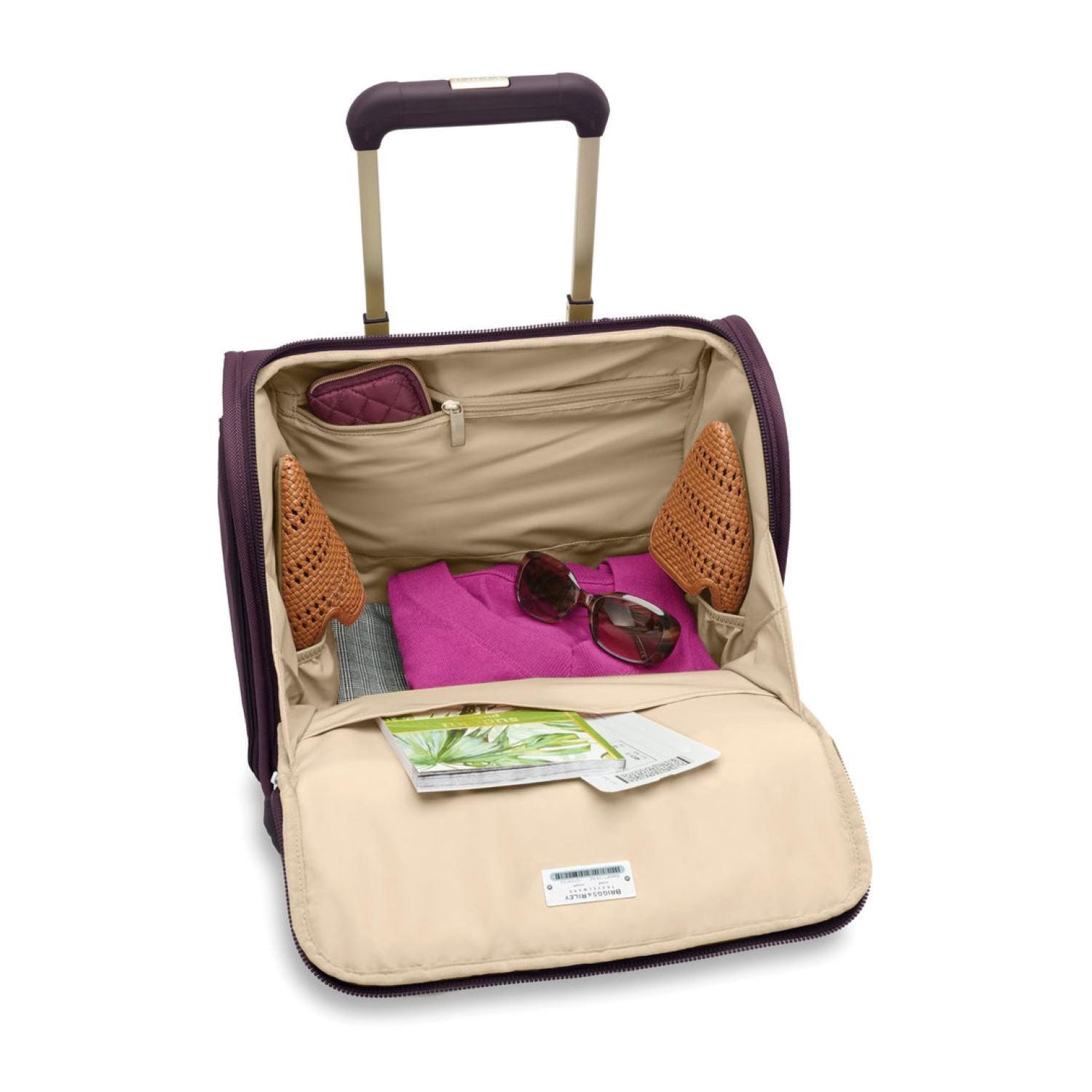 Briggs & Riley Baseline Cabin Spinner - Plum