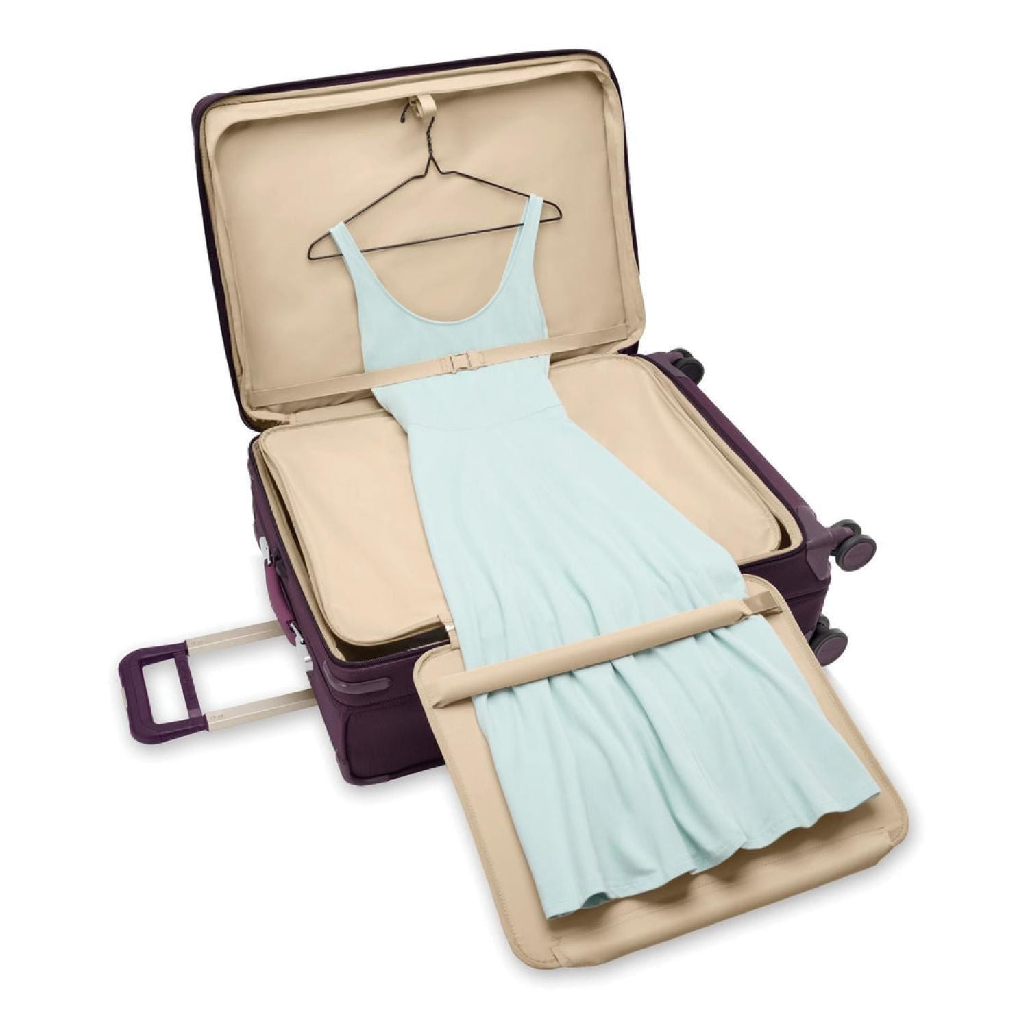 Briggs & Riley Baseline Large Expandable Spinner - Plum