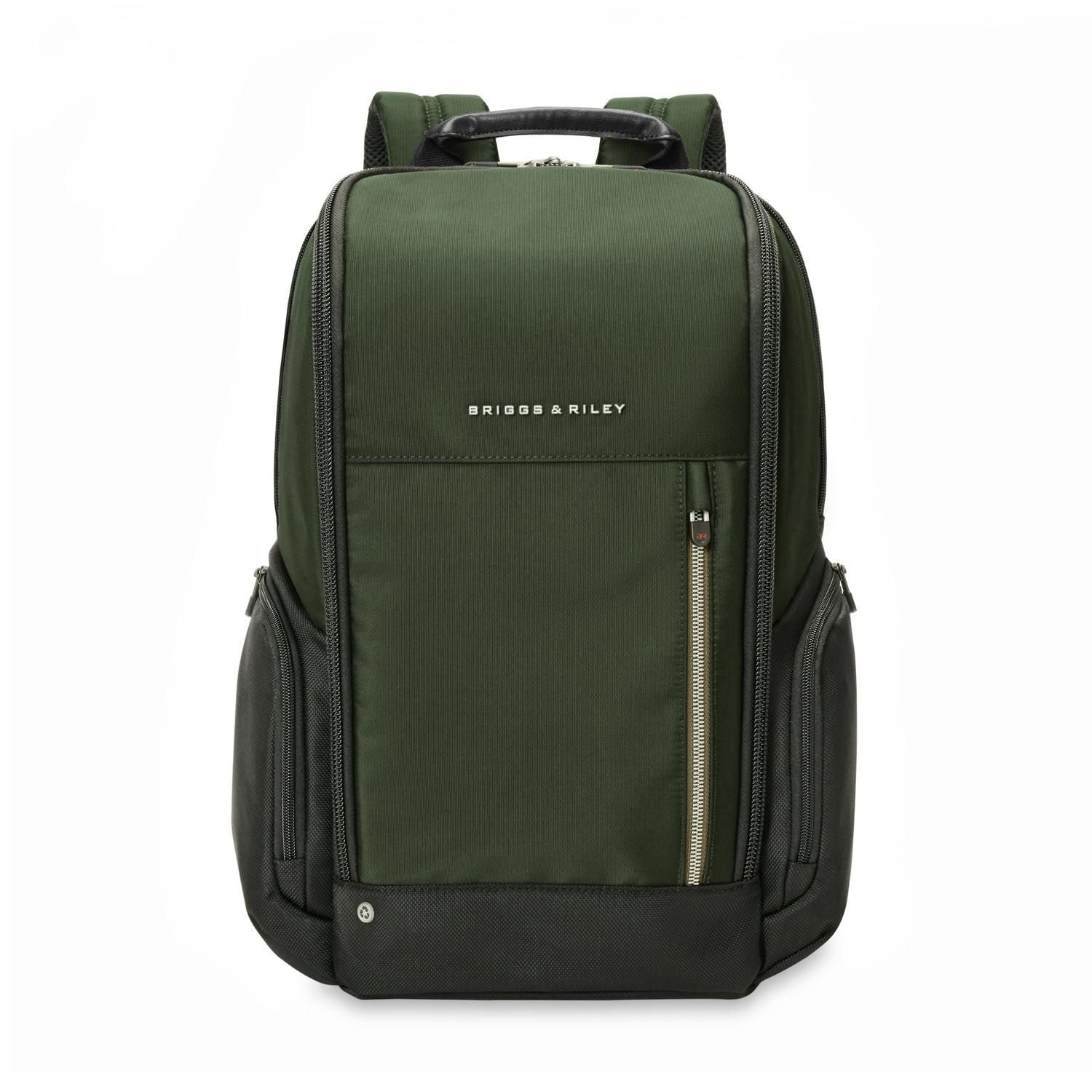 Briggs & Riley HTA Medium Widemouth Backpack - Forest