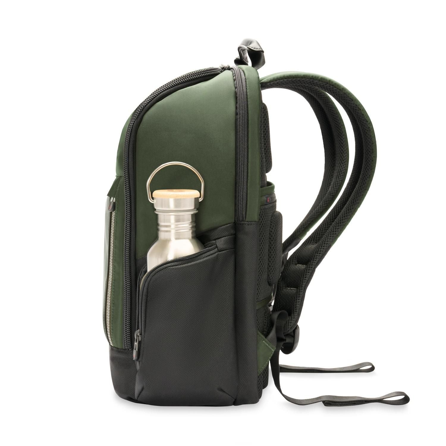 Briggs & Riley HTA Medium Widemouth Backpack - Forest