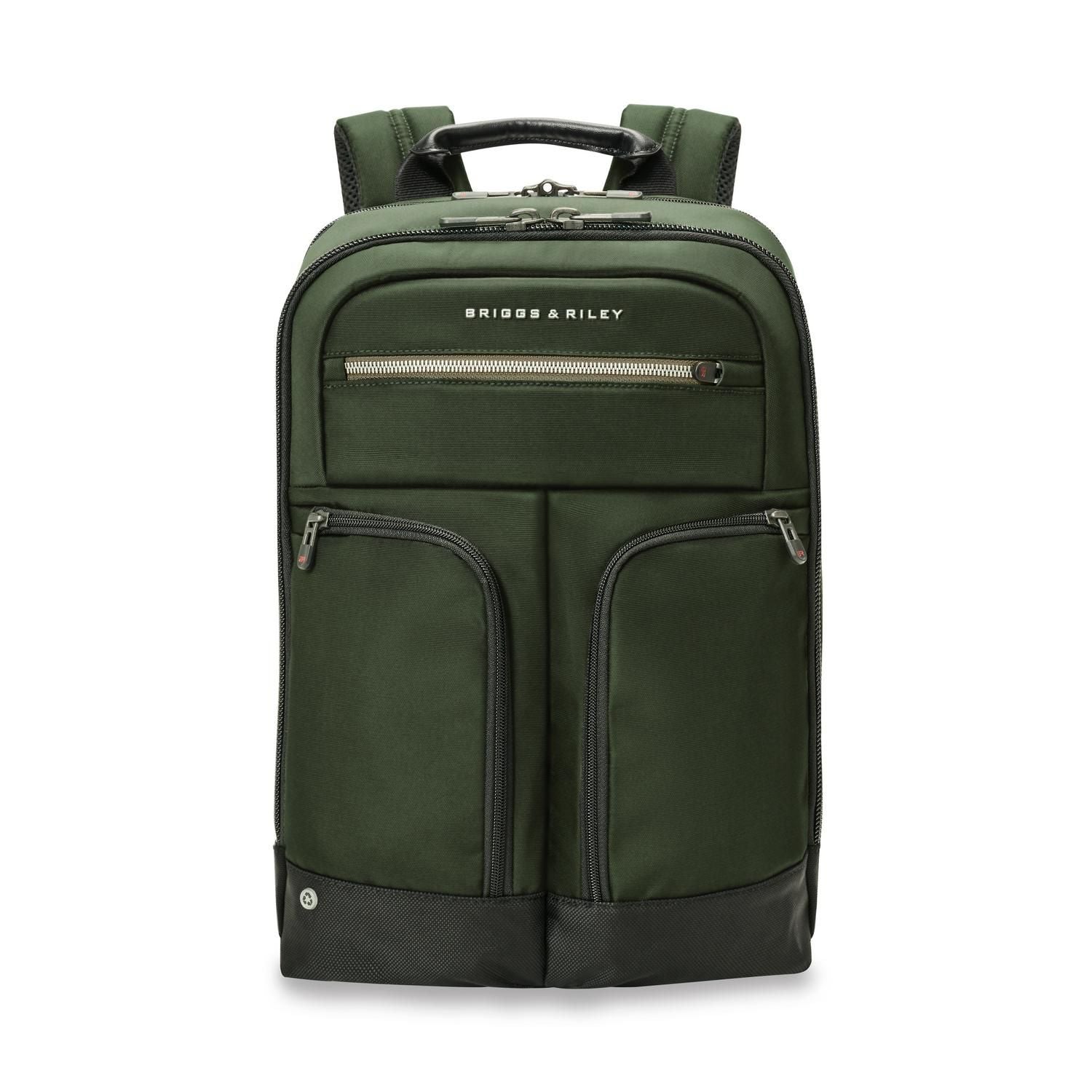 Briggs & Riley HTA Slim Expandable Backpack - Forest