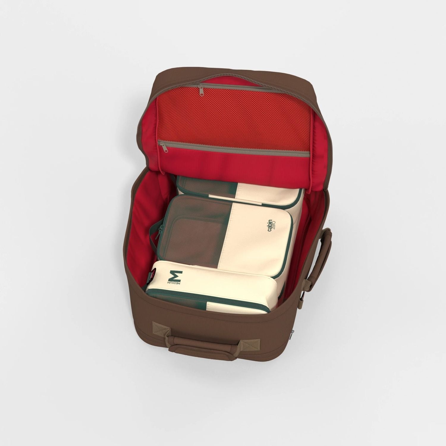 Cabinzero Classic Tech Backpack - Laptop 36L (Redwood)
