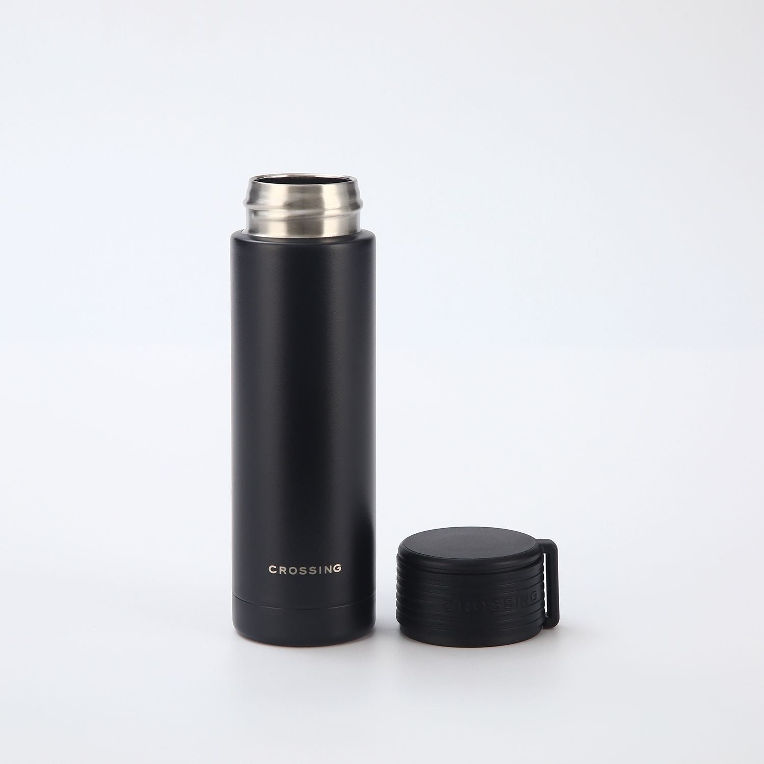 Crossing Compact Slim Insulated S/S Bottle 180ml - Black