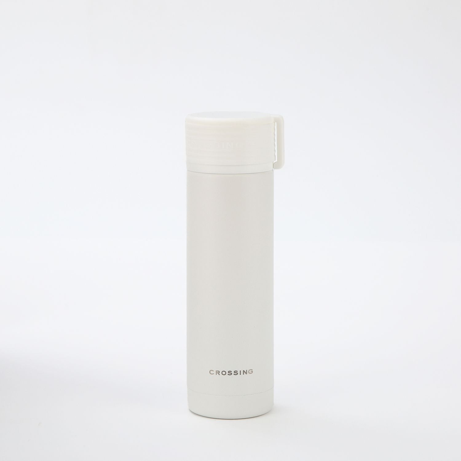 Crossing Compact Slim Insulated S/S Bottle 180ml - Frost White