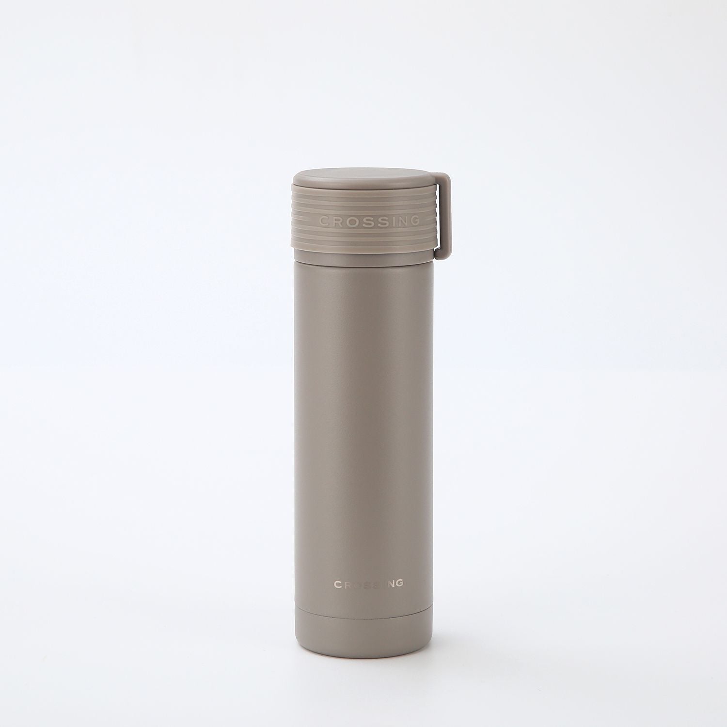 Crossing Compact Slim Insulated S/S Bottle 180ml - Latte