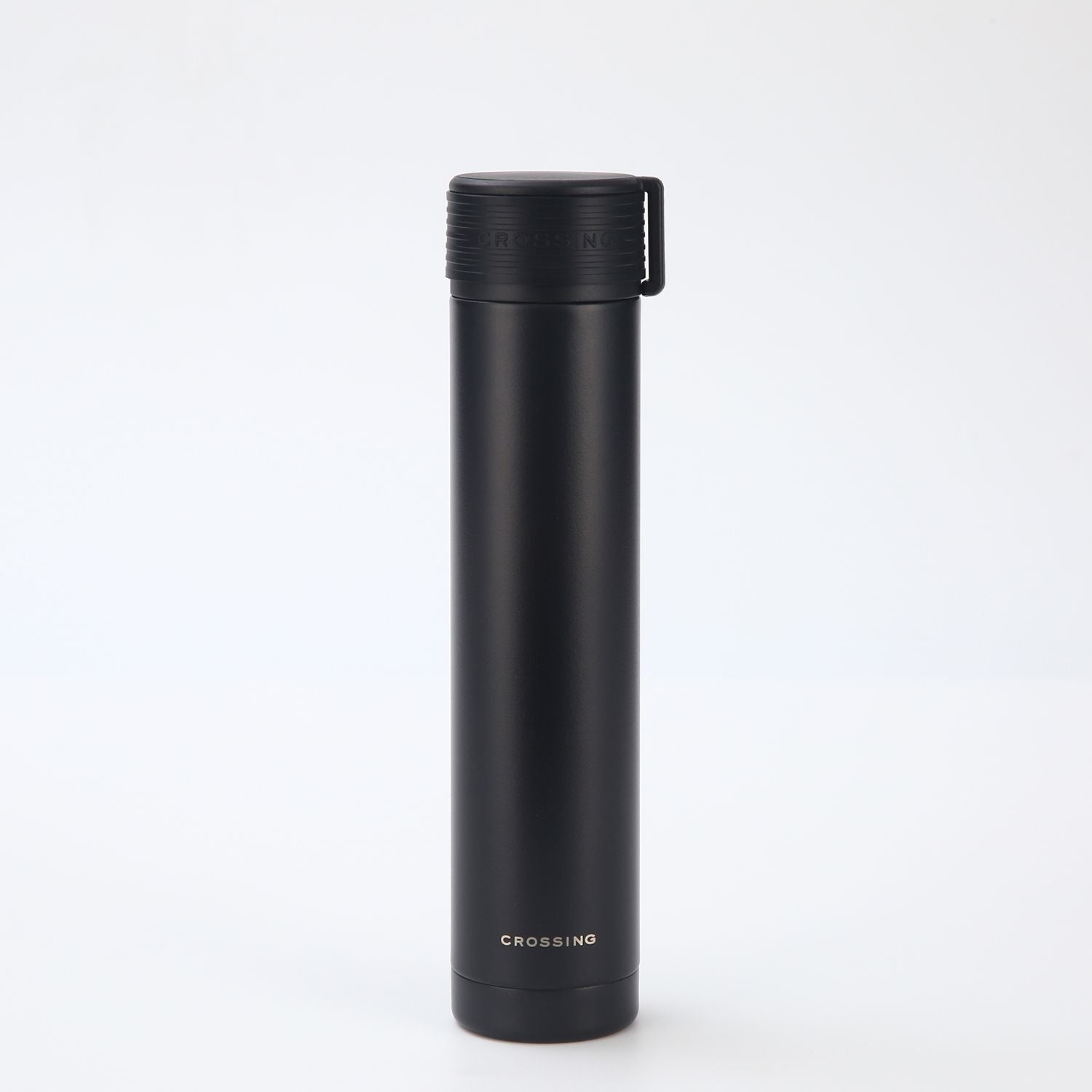 Crossing Compact Slim Insulated S/S Bottle 250ml - Black