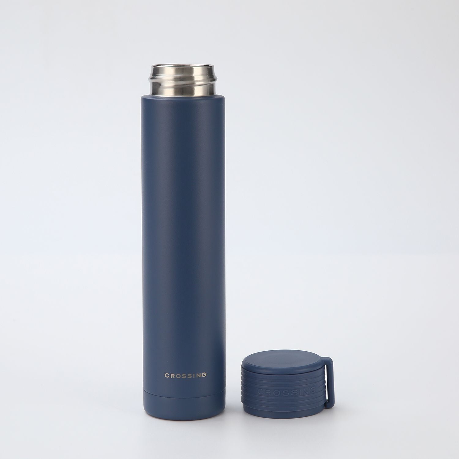 Crossing Compact Slim Insulated S/S Bottle 250ml - Dusty Blue