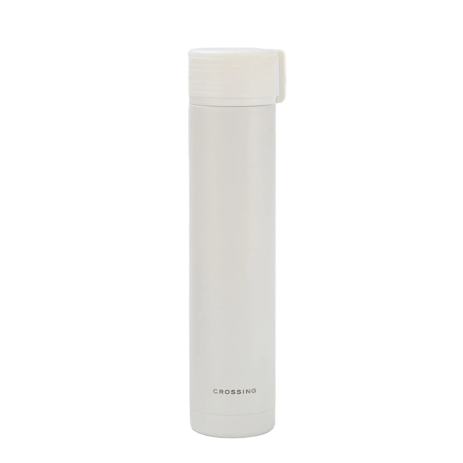 Crossing Compact Slim Insulated S/S Bottle 250ml - Frost White