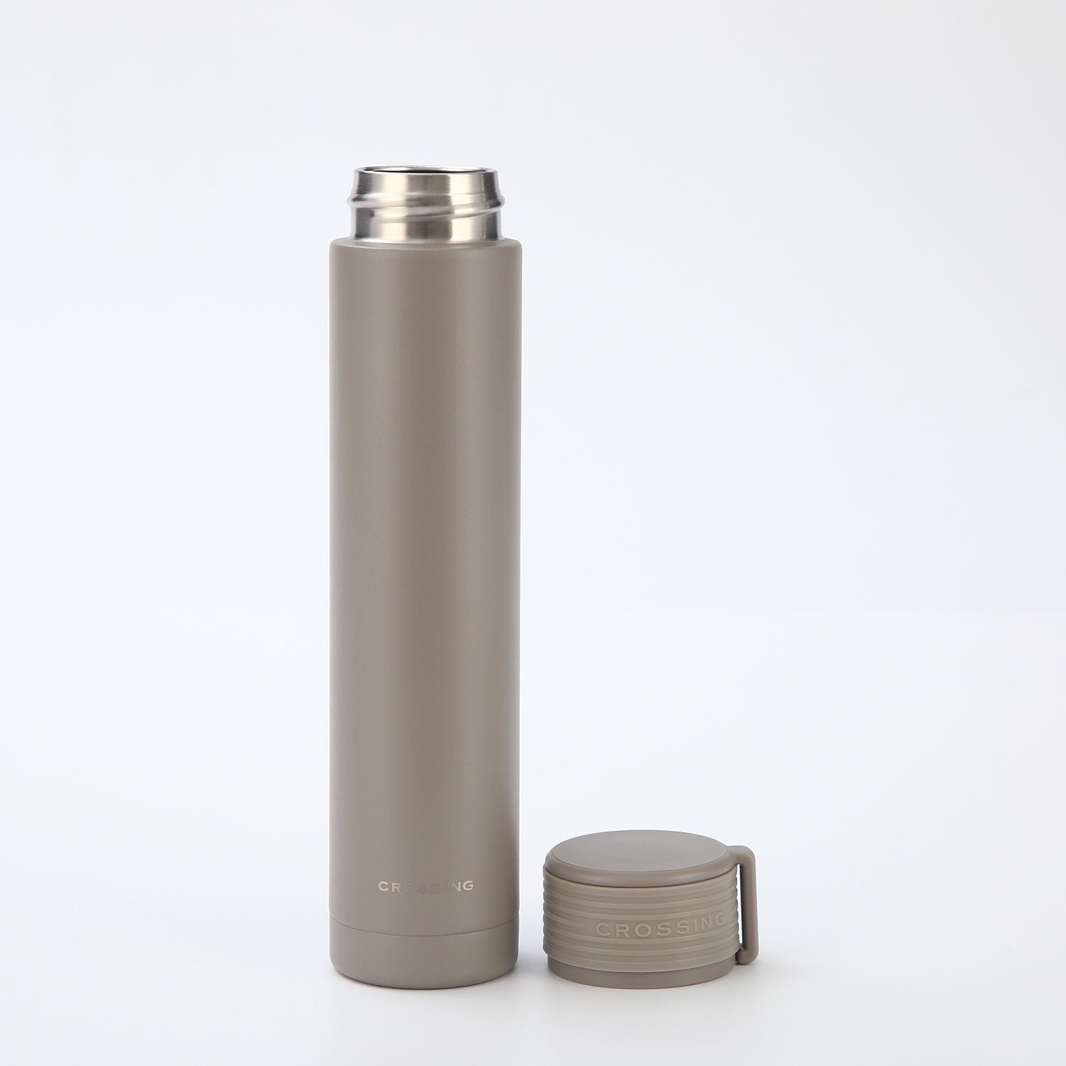 Crossing Compact Slim Insulated S/S Bottle 250ml - Latte