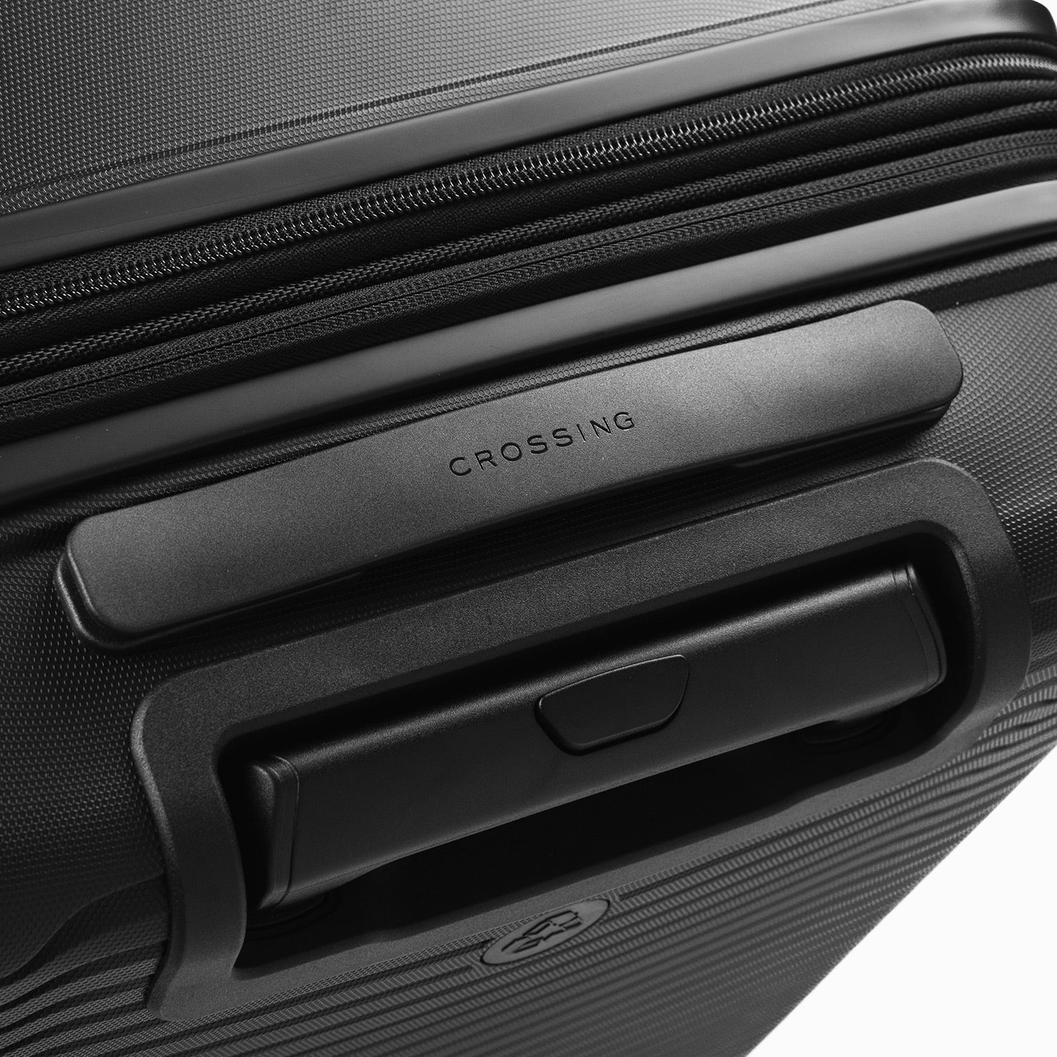 Crossing GLID Polypropylene Medium 25" Luggage - Black