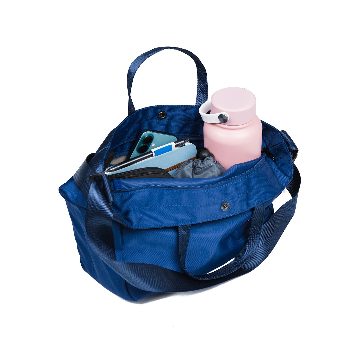 Crossing Hollis Anti-Theft RFID Dual Carry Crossbody Bag - Blue