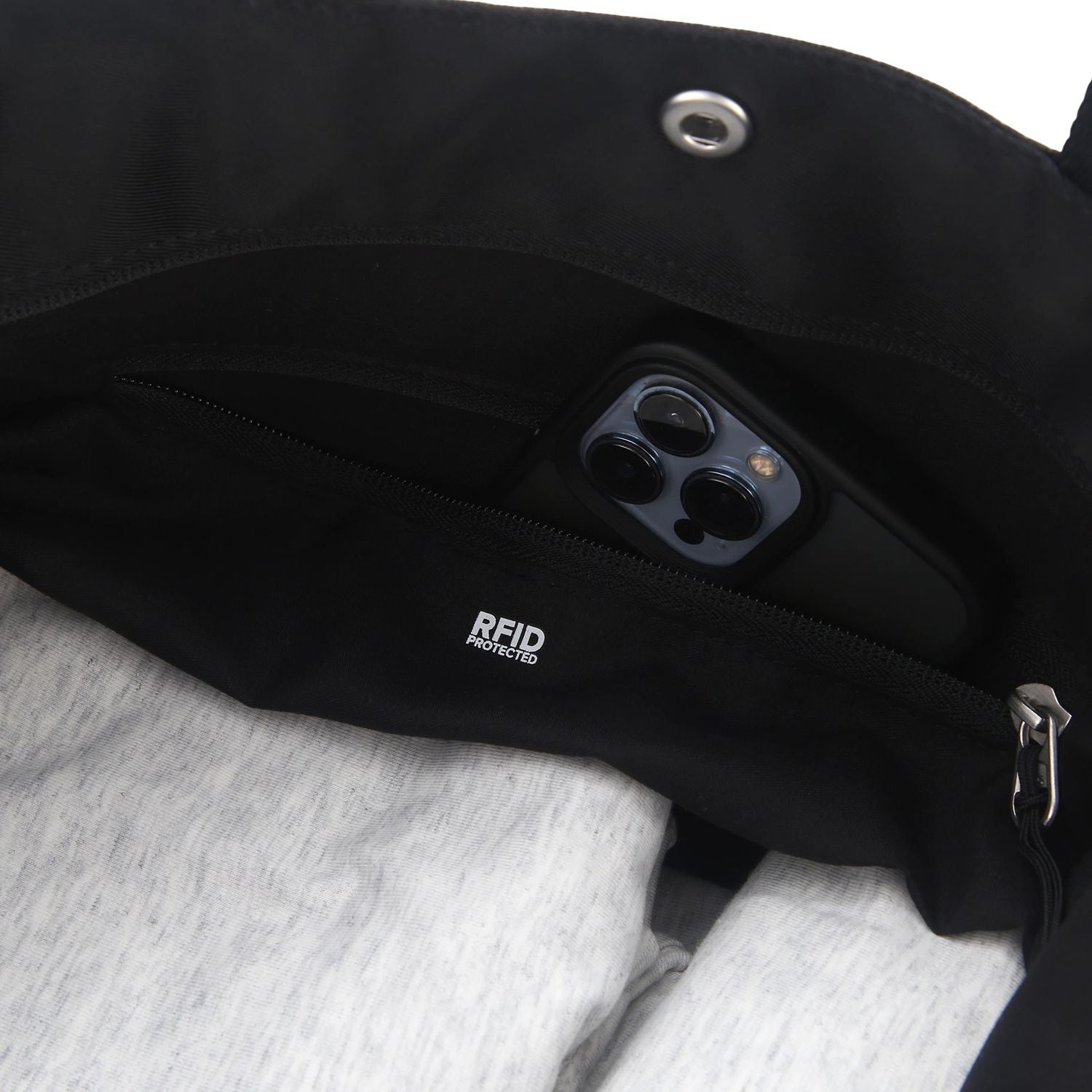 Crossing Hollis Anti-Theft RFID Dual Carry Crossbody Bag V3 - Black