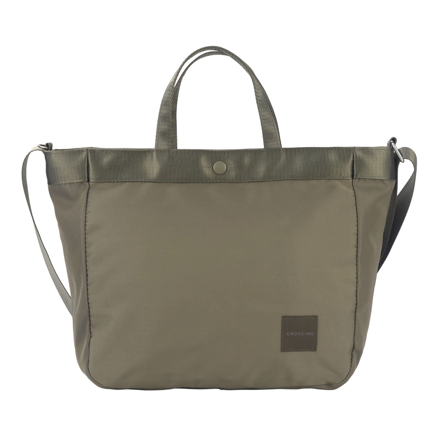 Crossing Hollis Anti-Theft RFID Dual Carry Crossbody Bag V3 - Olive