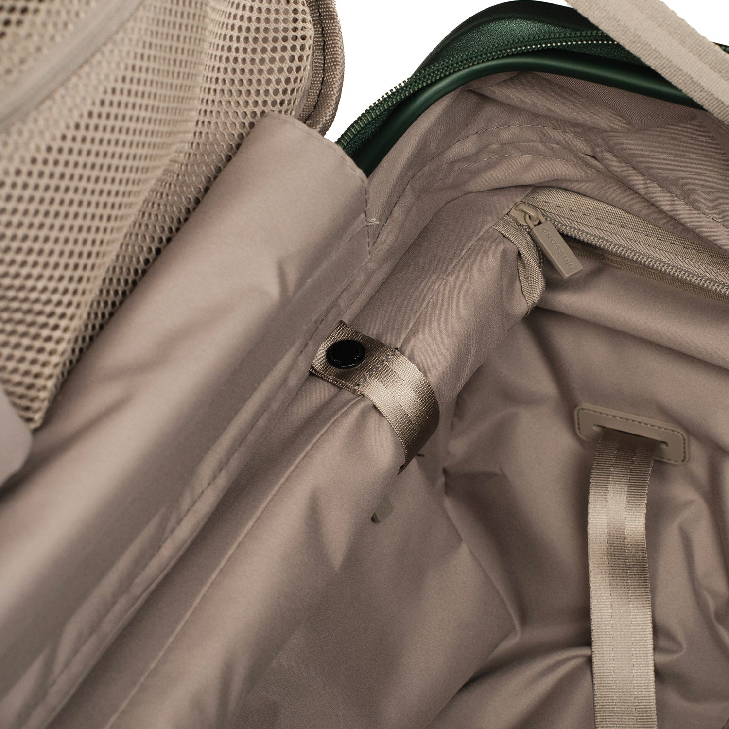 CROSSING INVI TRUNK 26" Medium Expandable Luggage With Front & Middle Access - Squash