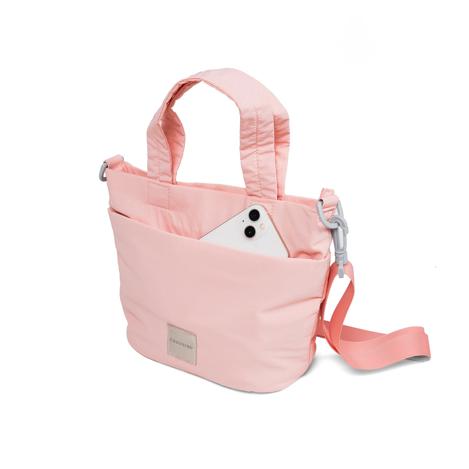 Crossing Jill Anti-Theft RFID Dual Carry Crossbody Bag - Pink