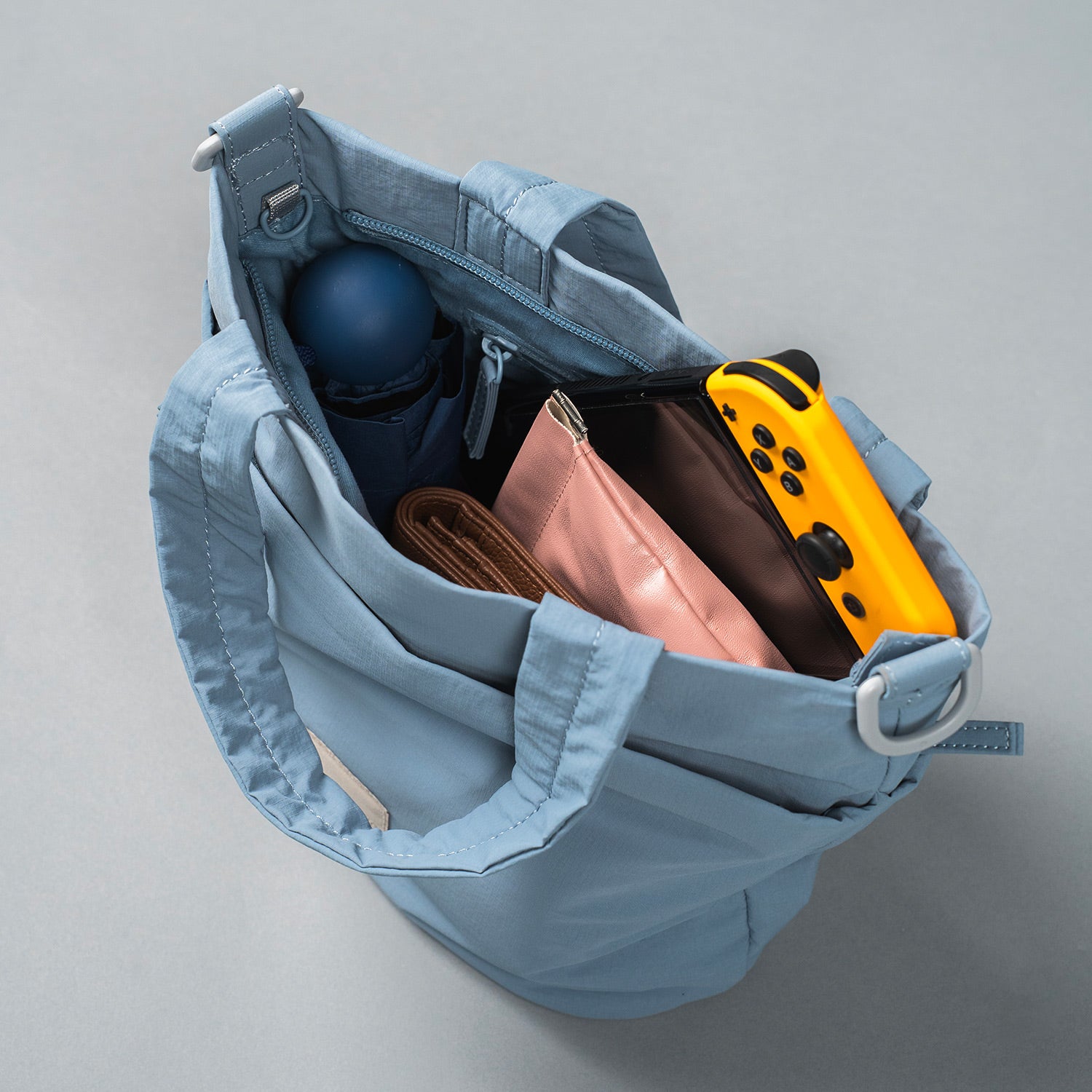 Crossing Jill Anti-Theft RFID Dual Carry Crossbody Bag - Blue