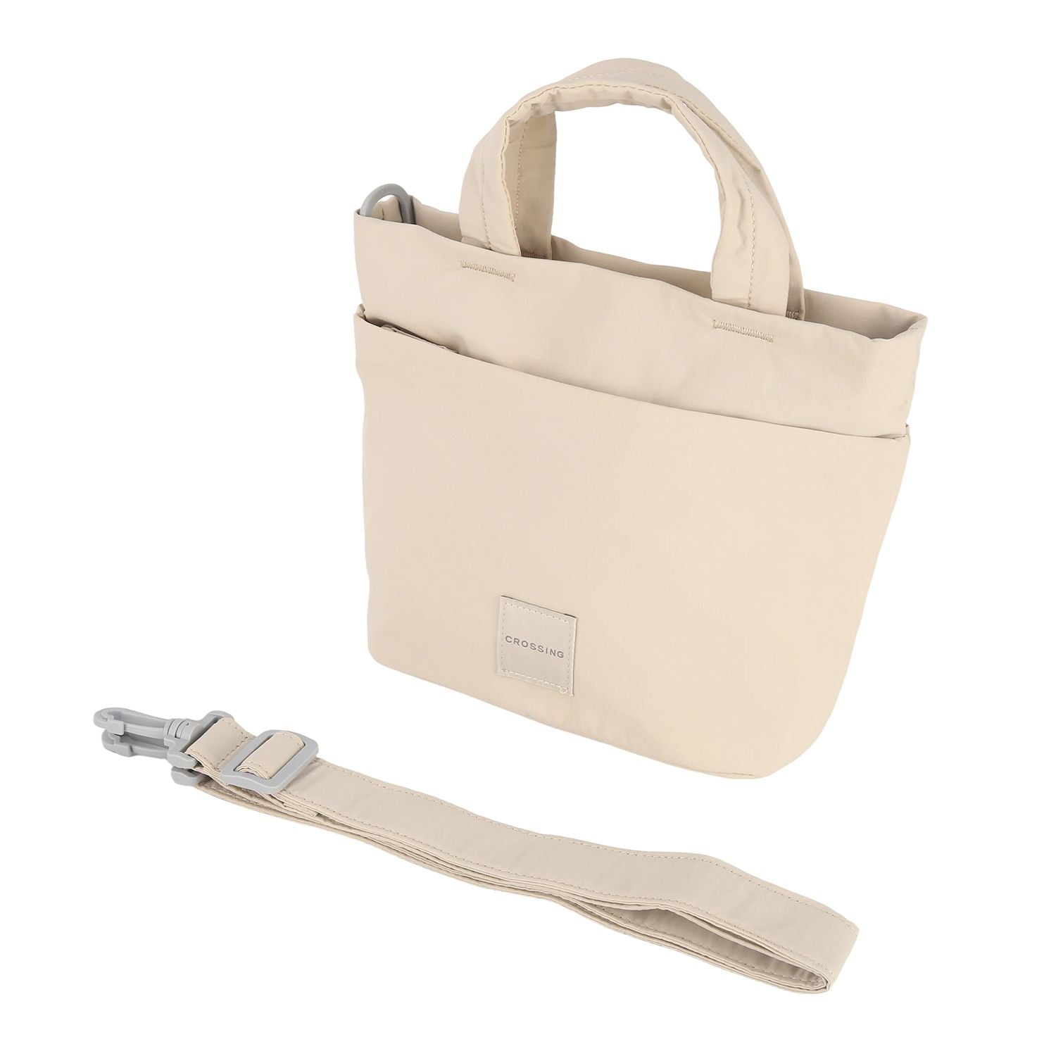 Crossing Jill Anti-Theft RFID Dual Carry Crossbody Bag V3 - Beige