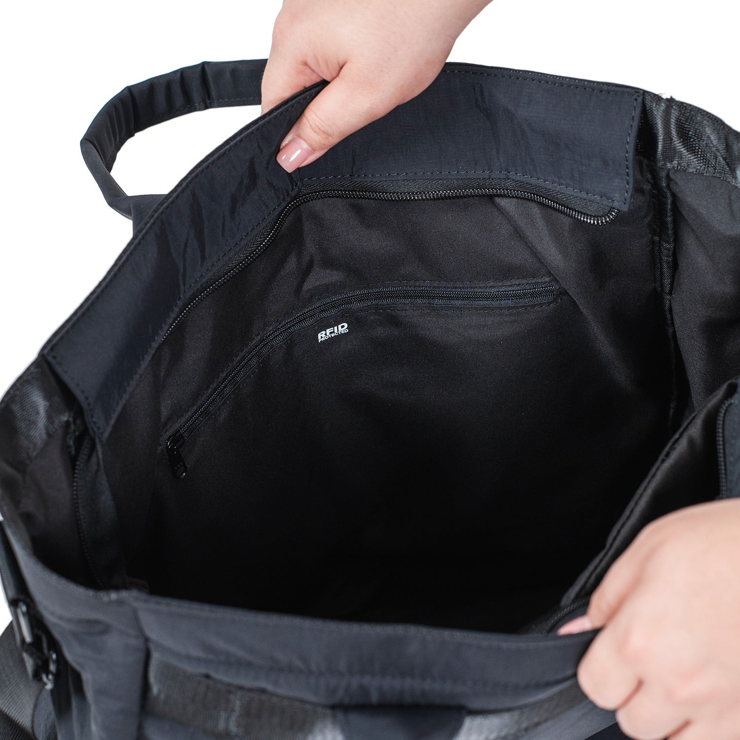 Crossing Joel Dual Carry Tote Bag - Black